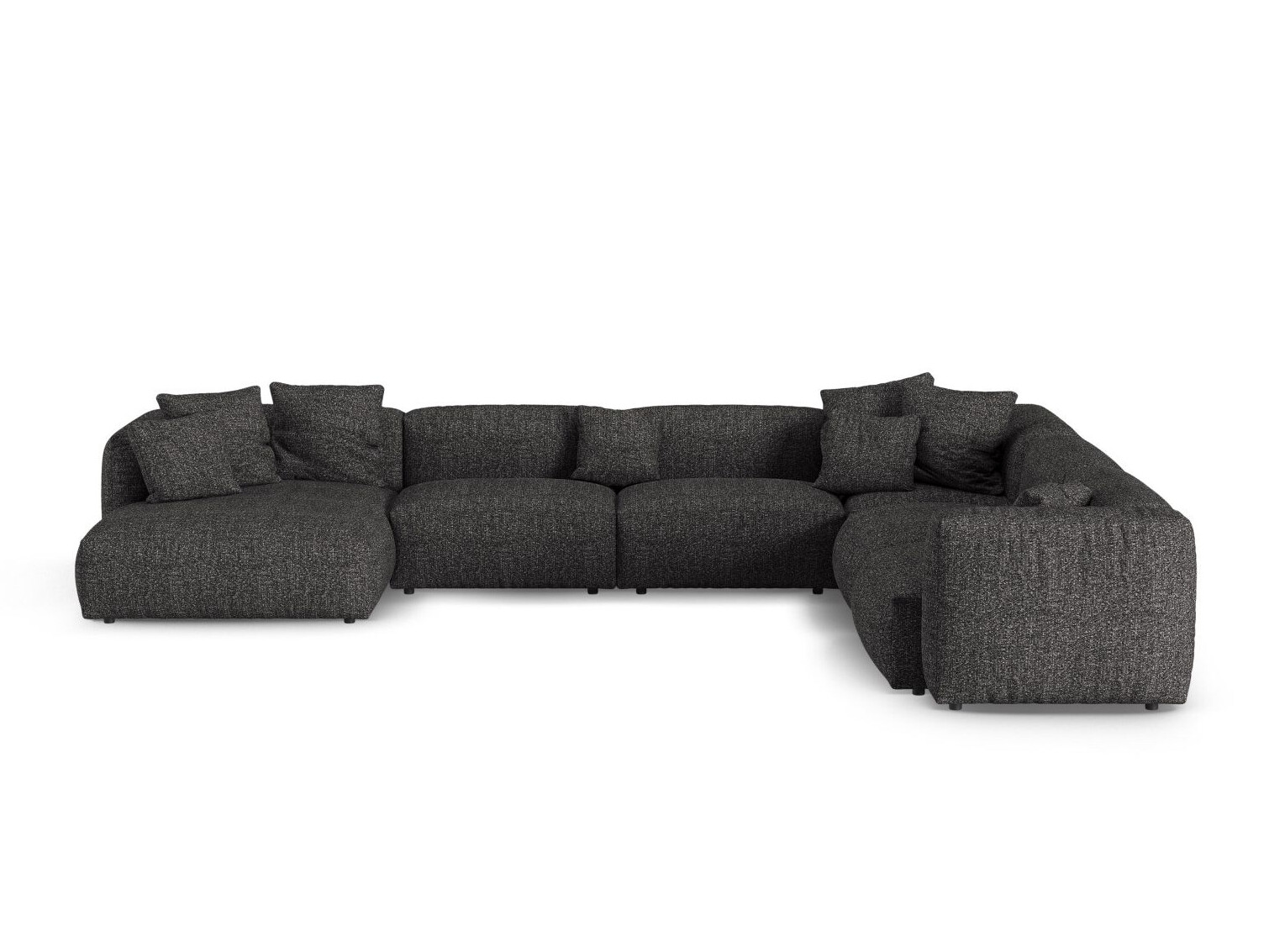 Modularna kutna garnitura Sorcoro 133 (Monet Anthracite)