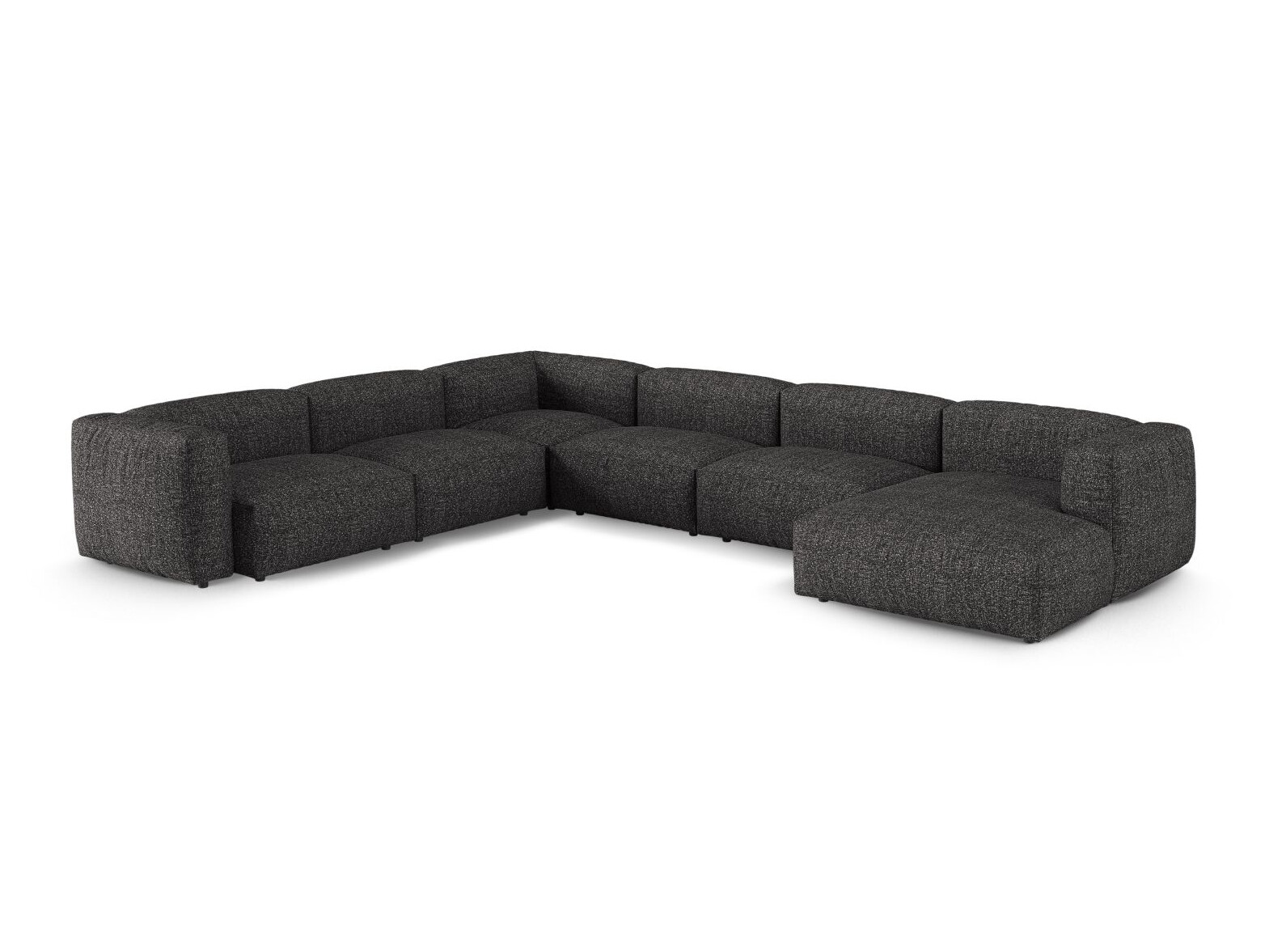Modularna kutna garnitura Sorcoro 133 (Monet Anthracite)