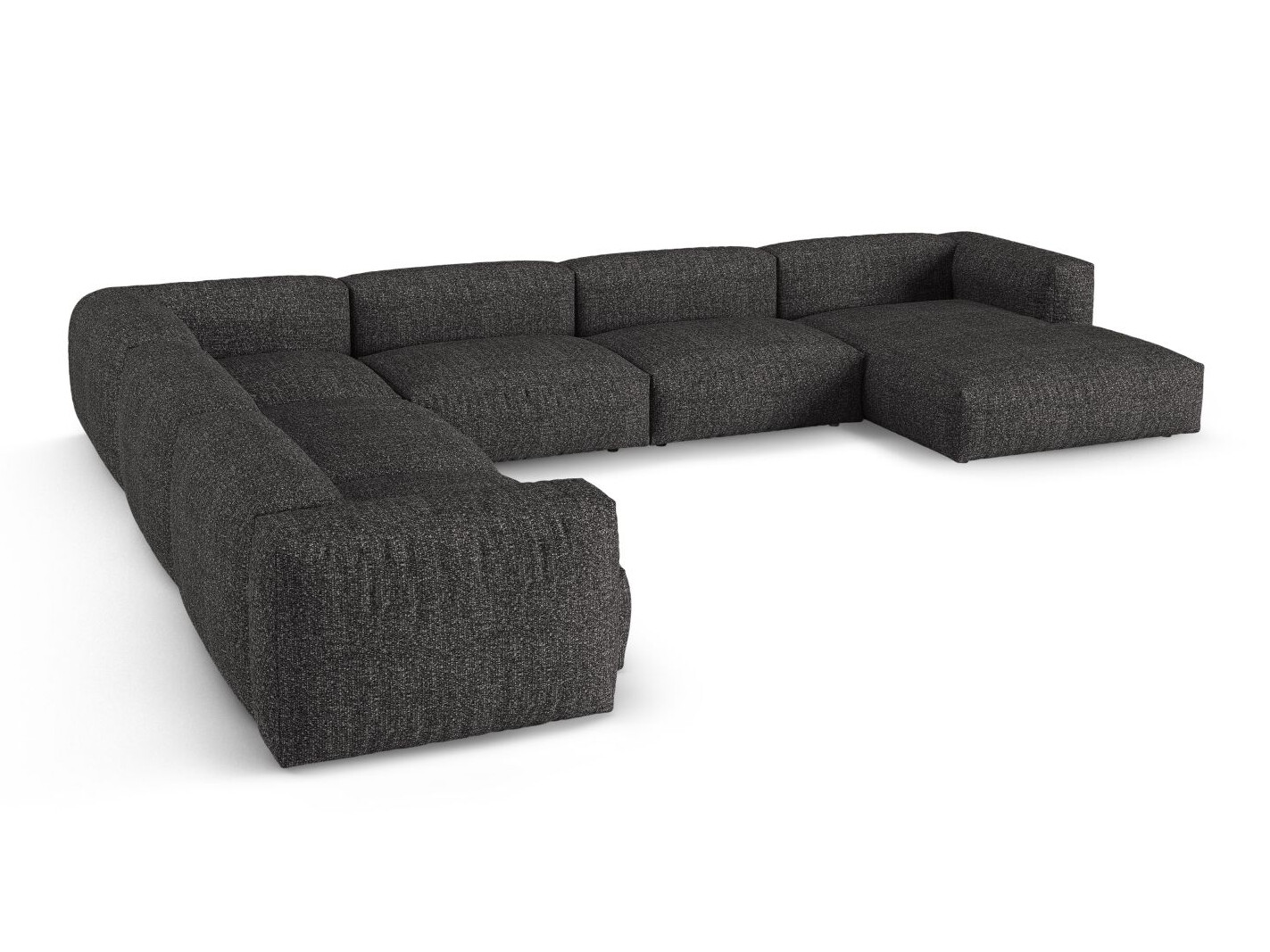Modularna kutna garnitura Sorcoro 133 (Monet Anthracite)