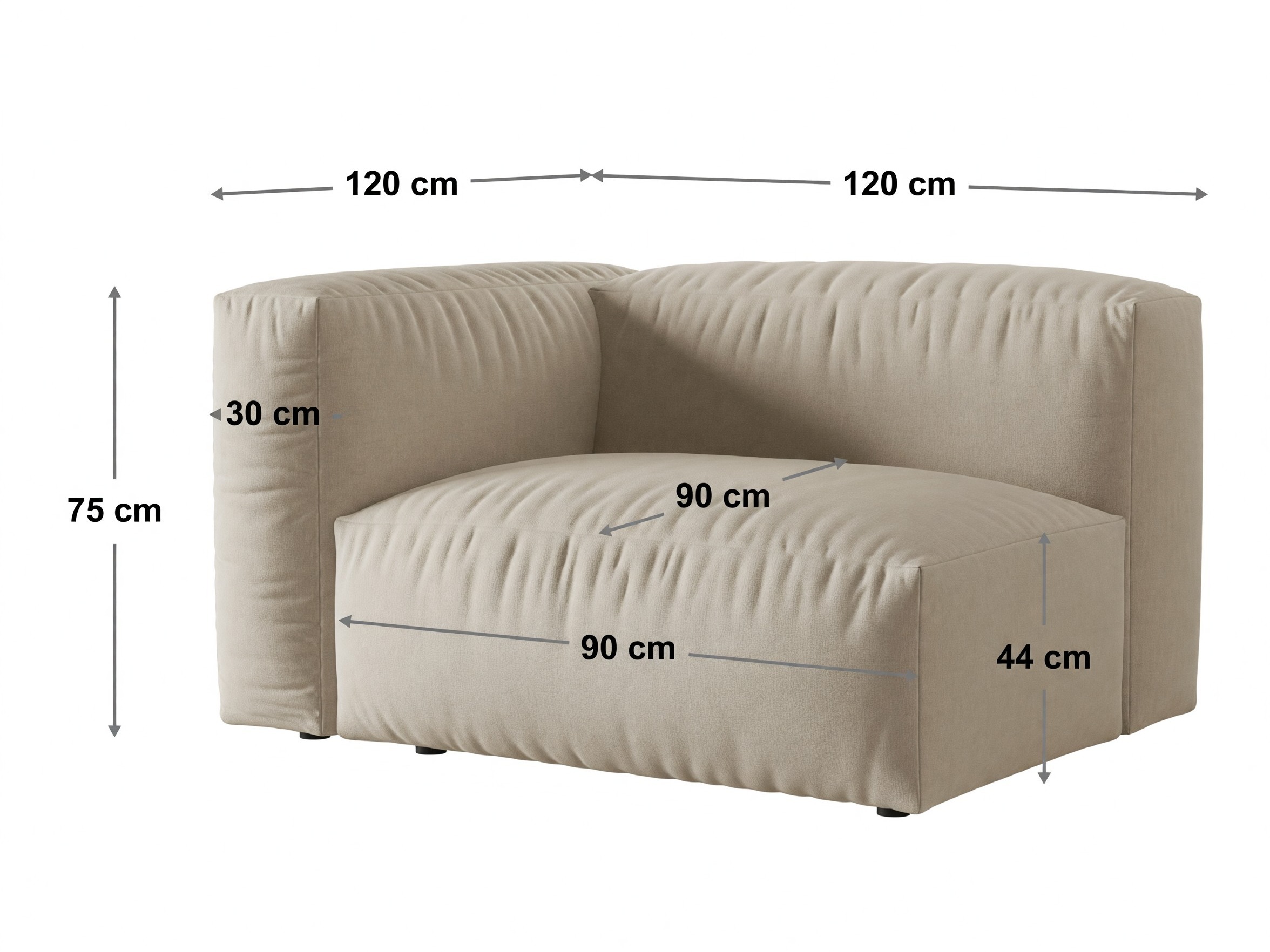 Modularne sjedeće garniture Sorcoro 134 (Vogue 12)