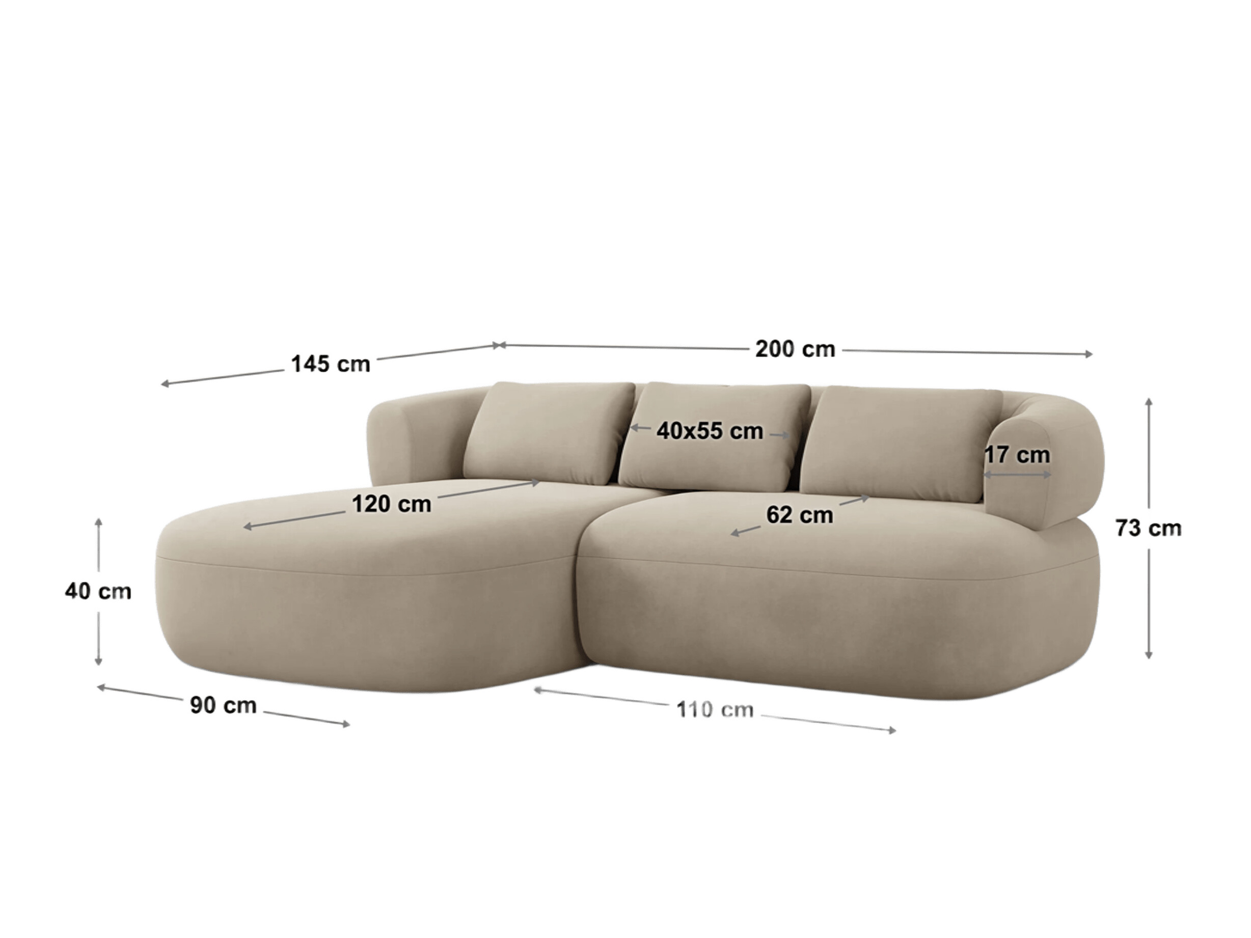 Kutna garnitura Etalo 101 (Perfect Harmony 85)