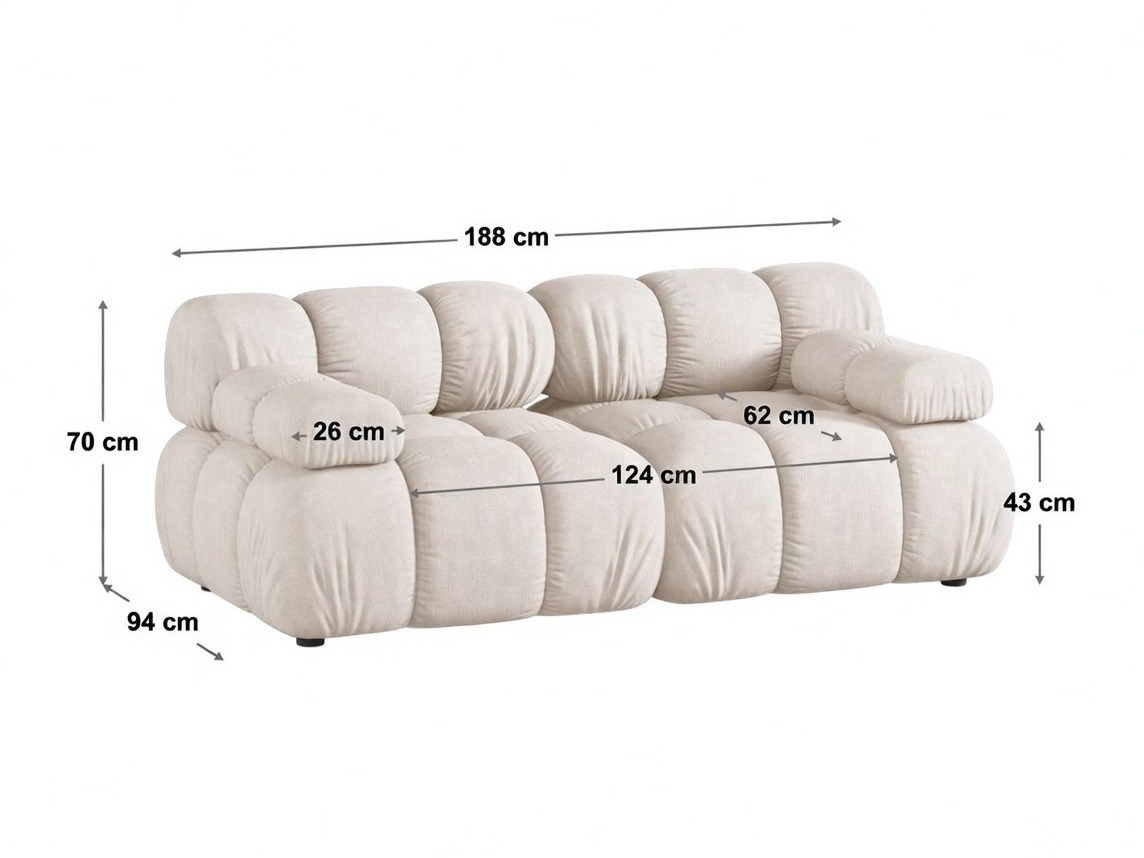 Modularan kauč Caltenu 100 (Venus 2911)