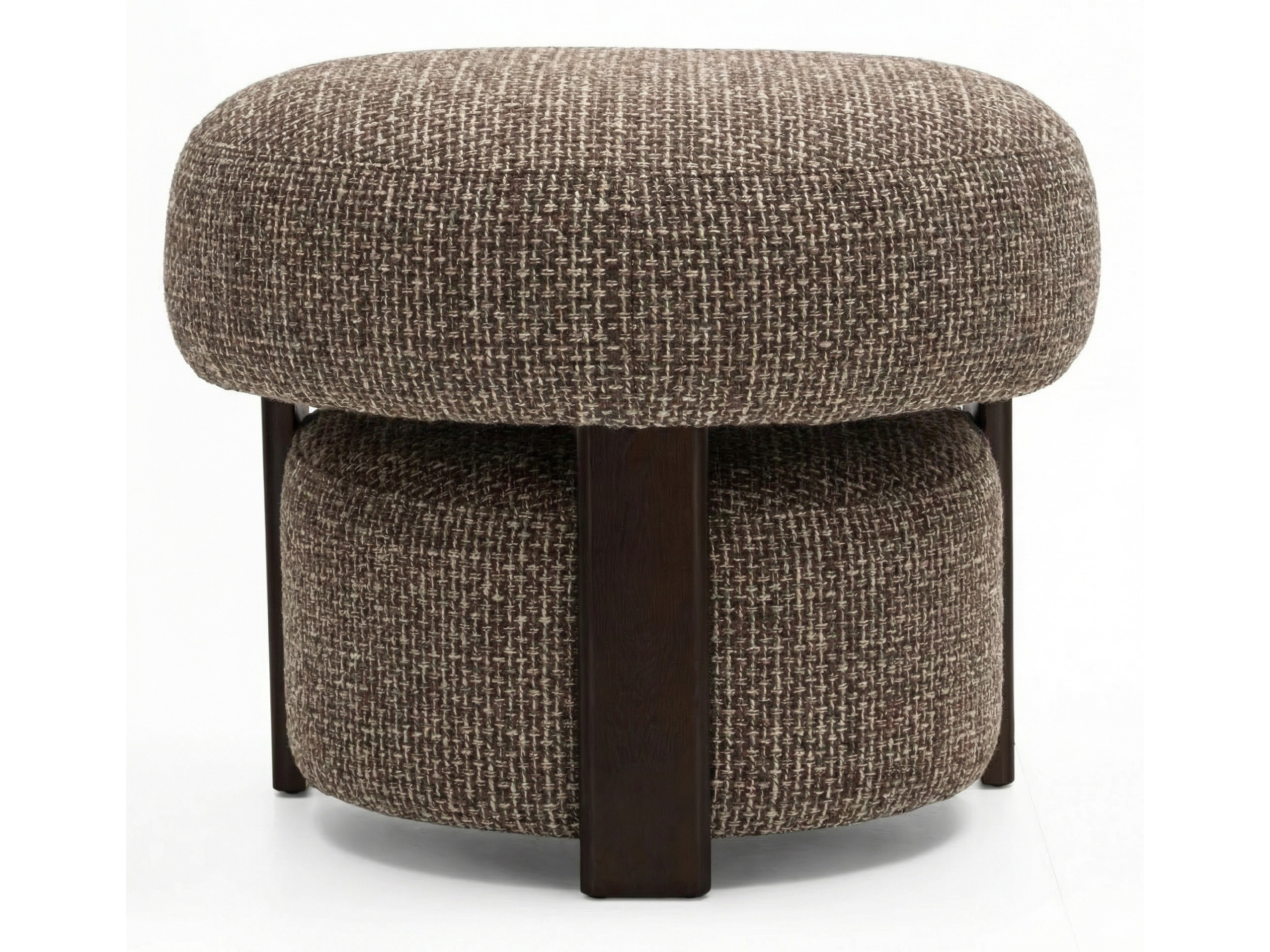 Fotelja Burleson 548 (Smeđa + Orah)