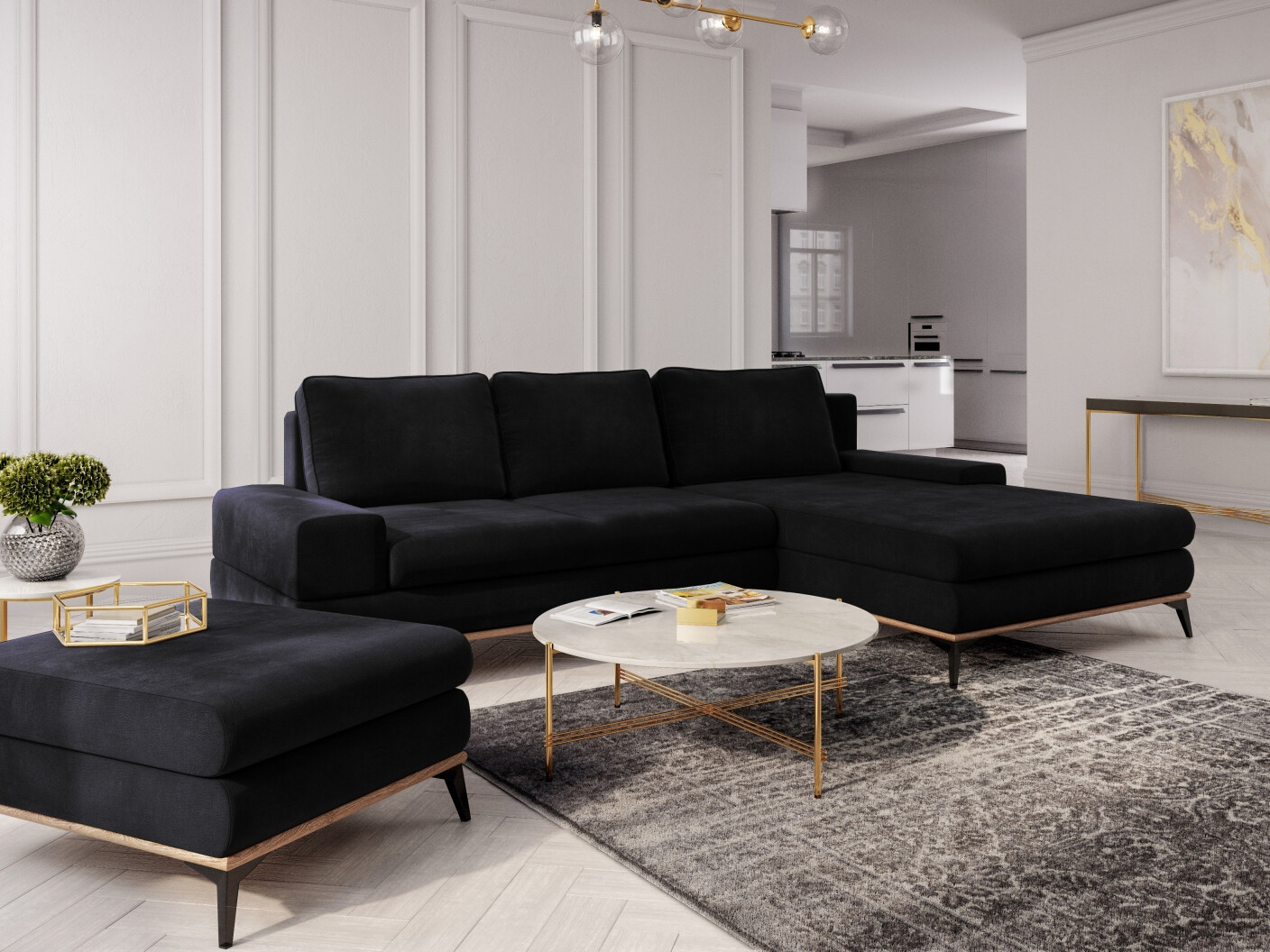 Kutna garnitura Beckley 362 (Riviera 100)