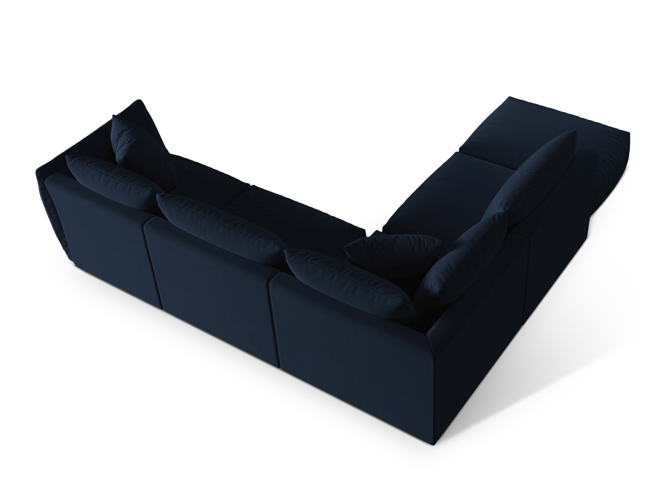 Modularna kutna garnitura Ruvmone 108 (Casino Deep Blue)