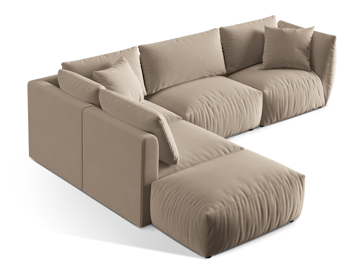Modularna kutna garnitura Ruvmone 108 (Casino Pearl)