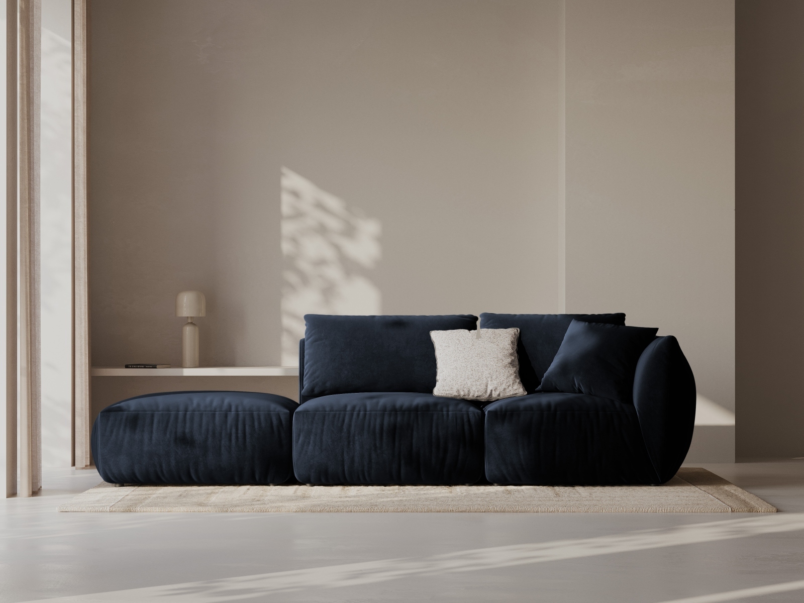 Modularna fotelja Ruvmone 103 (Casino Deep Blue)
