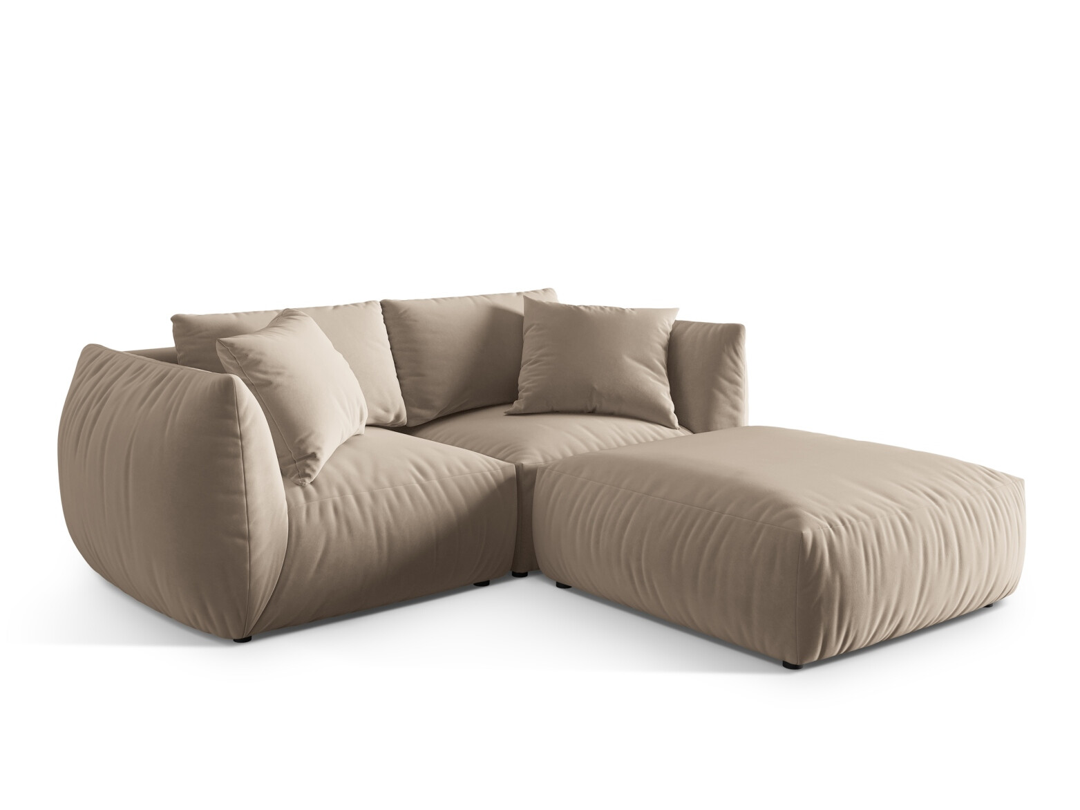 Modularna kutna garnitura Ruvmone 110 (Casino Pearl)
