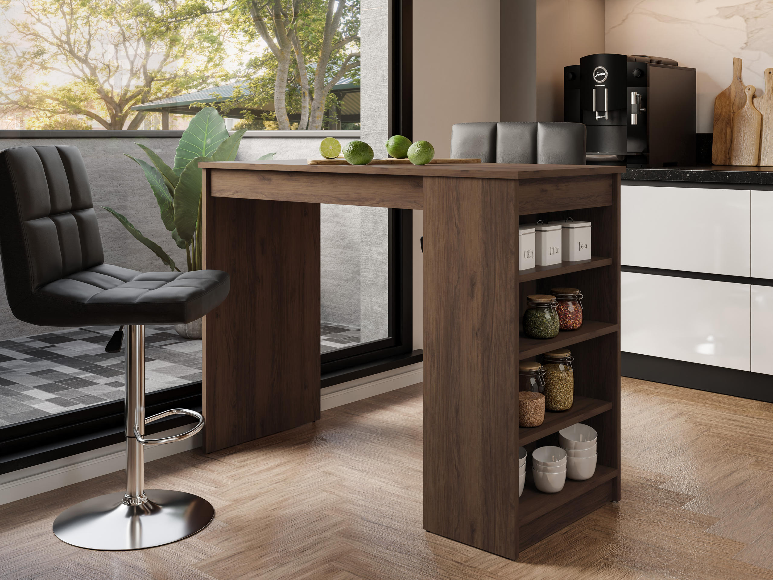 Barski stol Comfivo Cedrus (Orah)