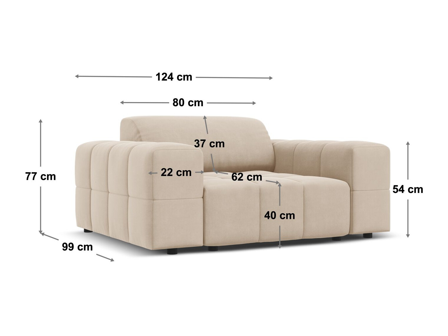Fotelja Lirlivo 104 (Sorella 59)