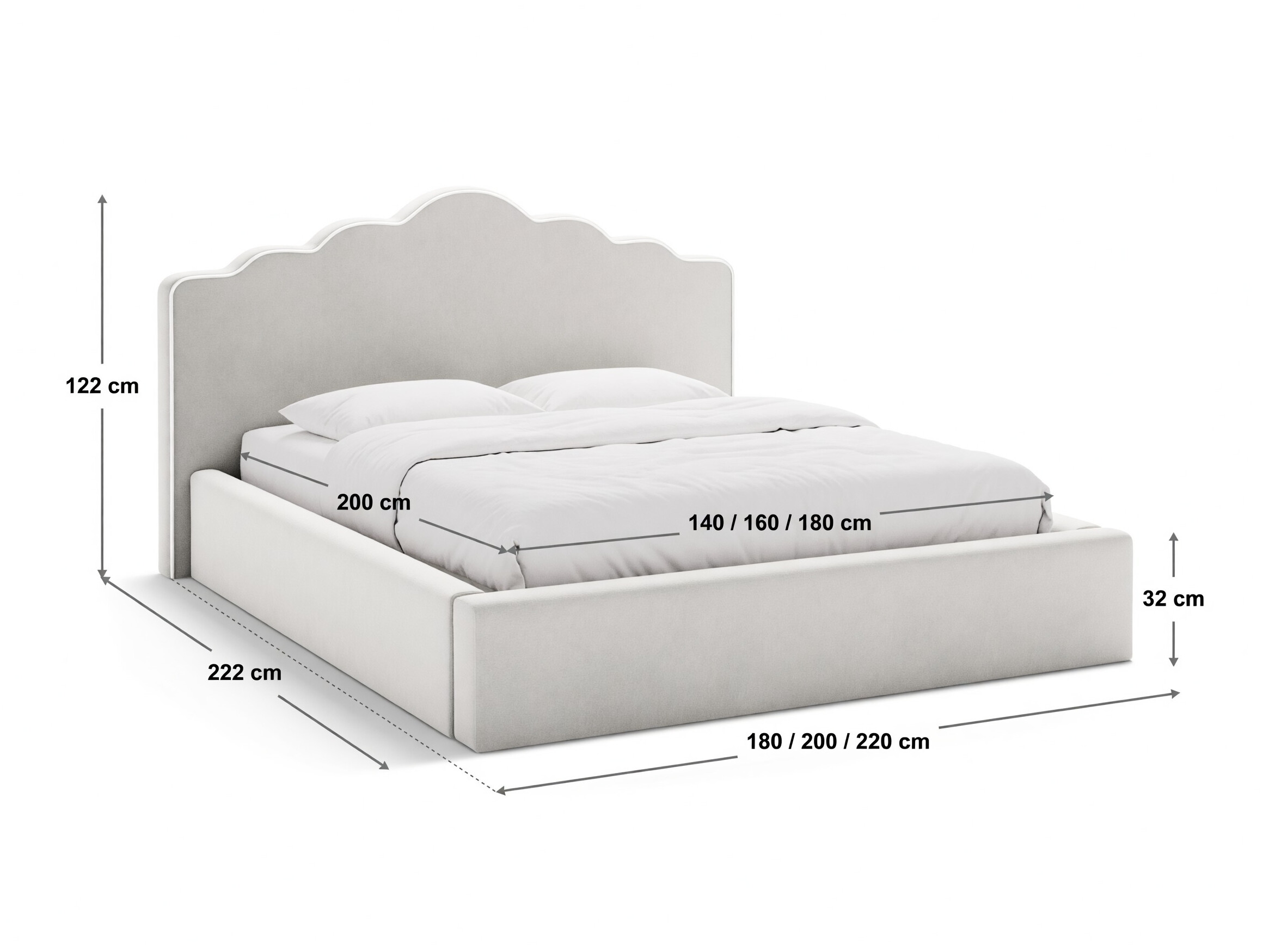 Krevet Beckley 374 (Magic Velvet 2256)