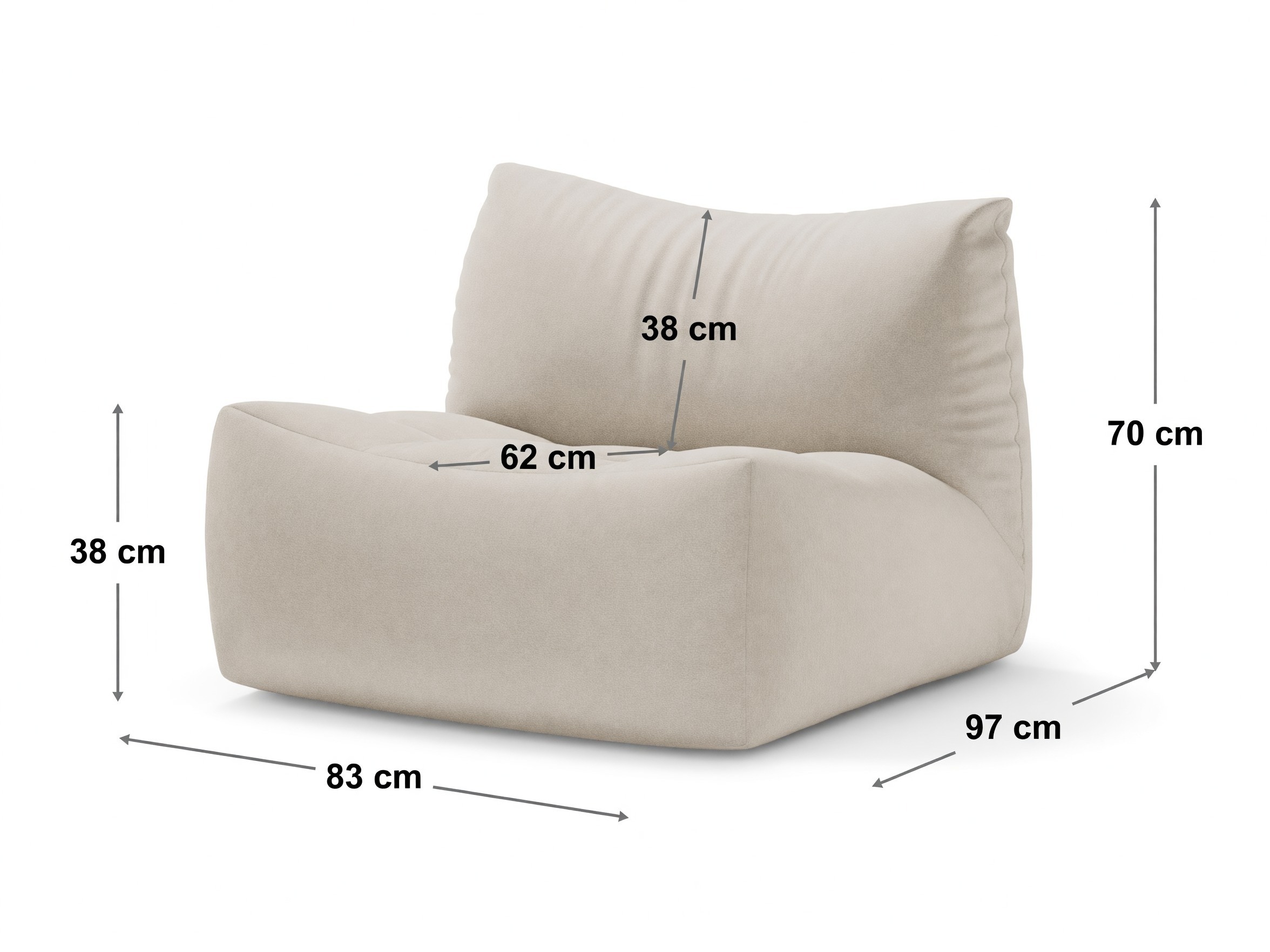 Fotelja Beckley 378 (Boston Trufa)