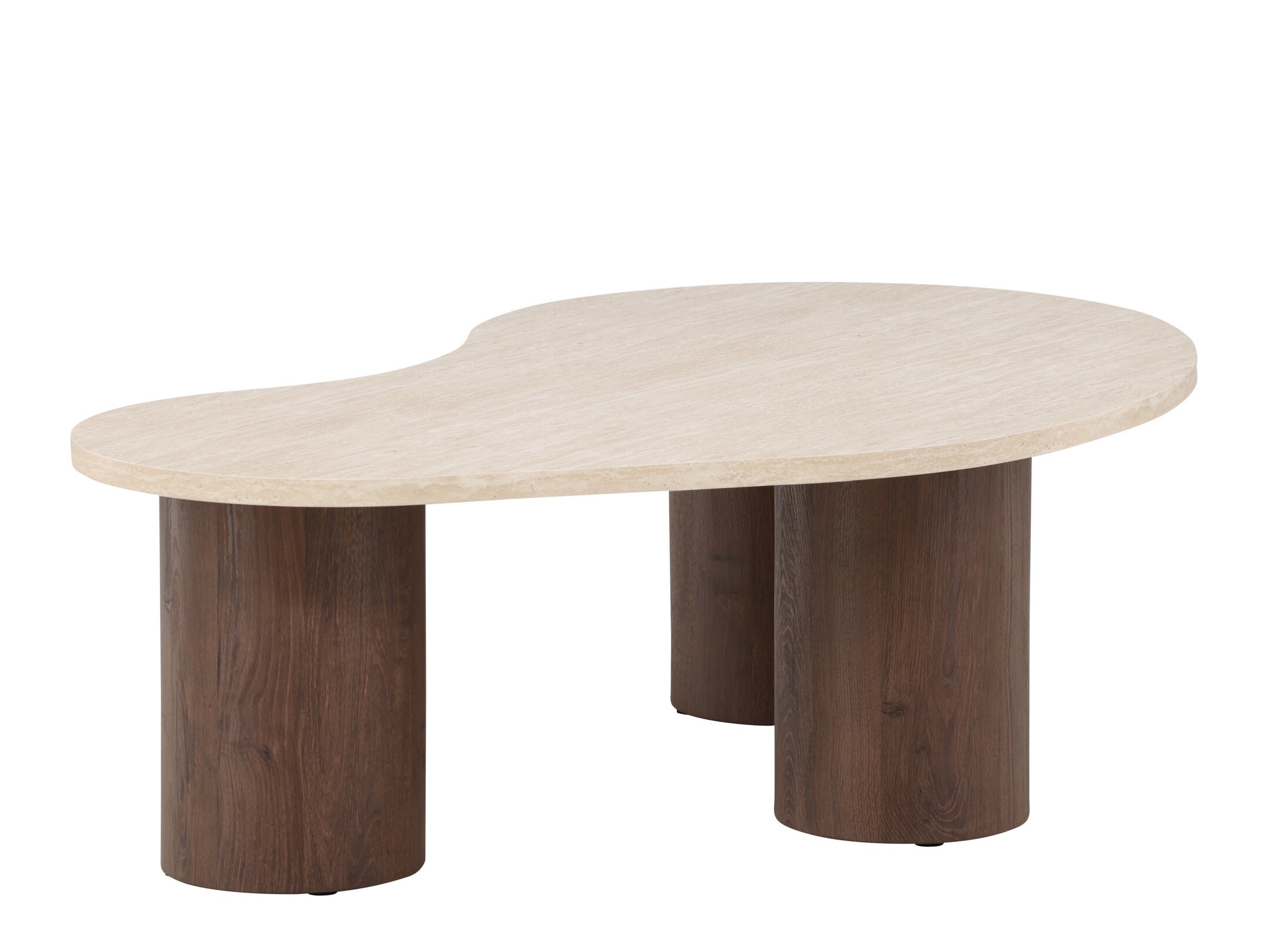 Stolić za kavu Dallas 5282 (Bež + Tamno smeđa)