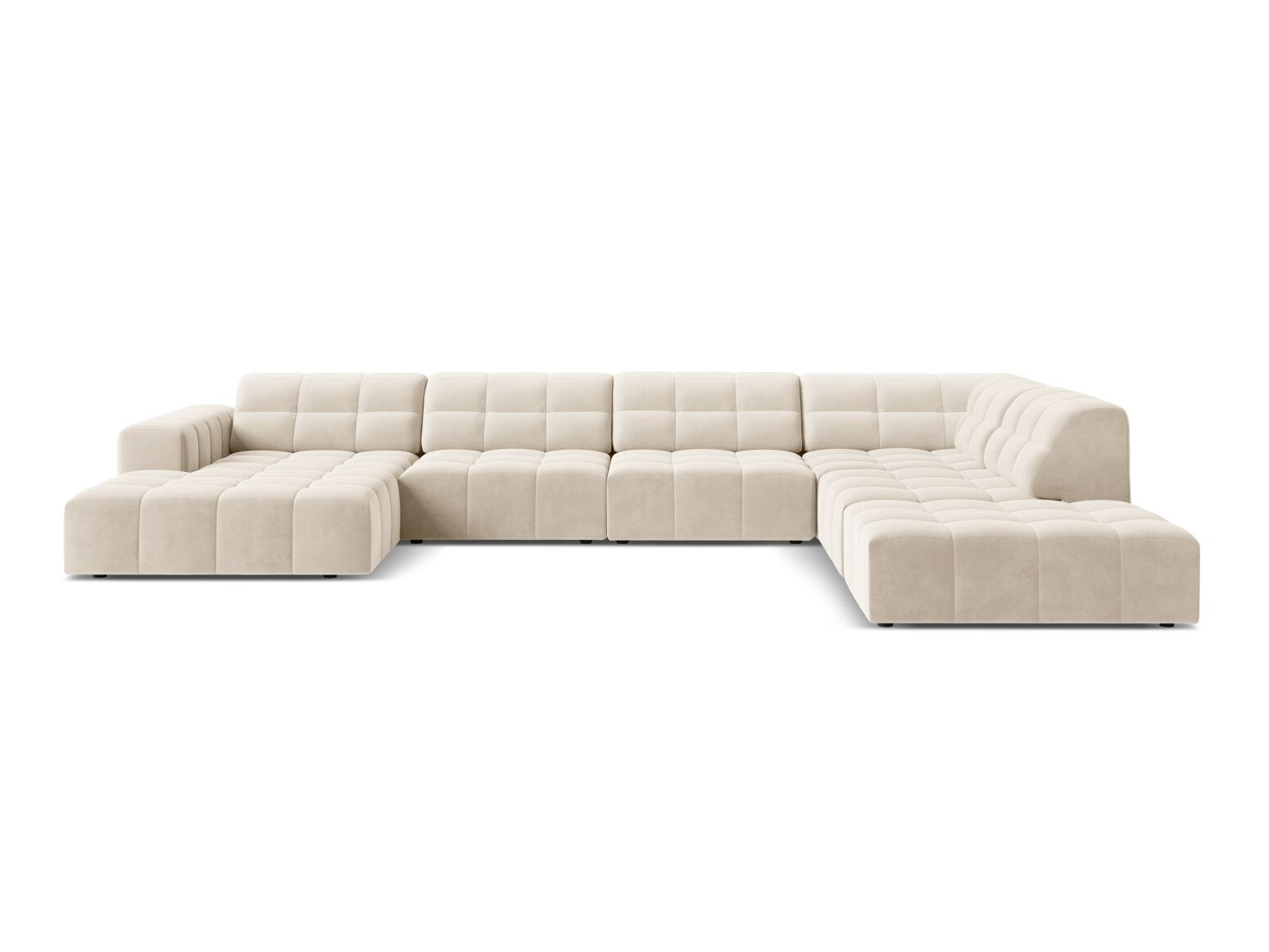 Modularna kutna garnitura Somelo 101 (Bluvel 22)