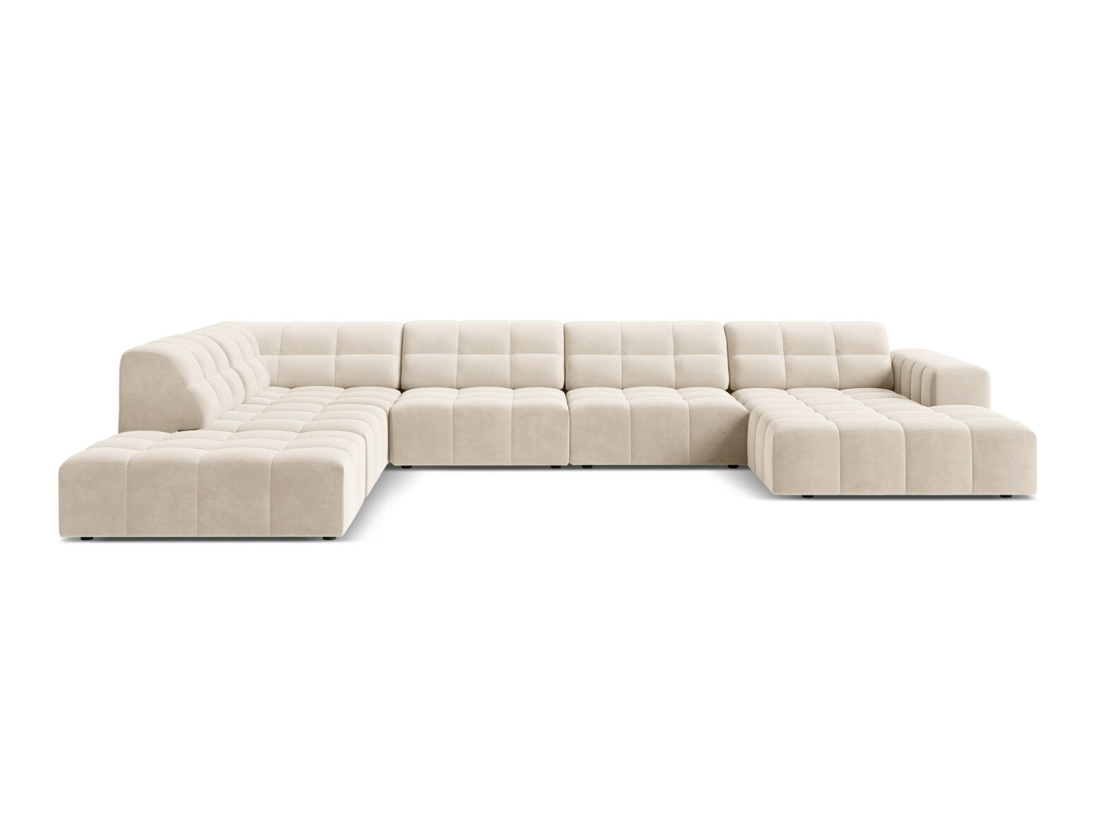 Modularna kutna garnitura Somelo 101 (Bluvel 22)
