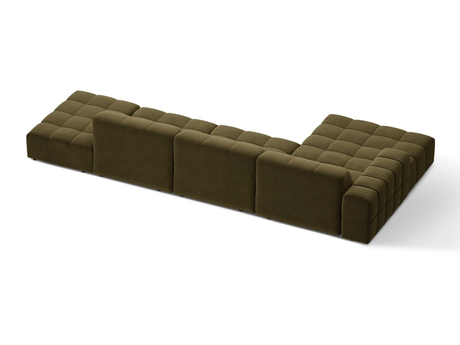 Modularna kutna garnitura Somelo 103 (Bluvel 77)
