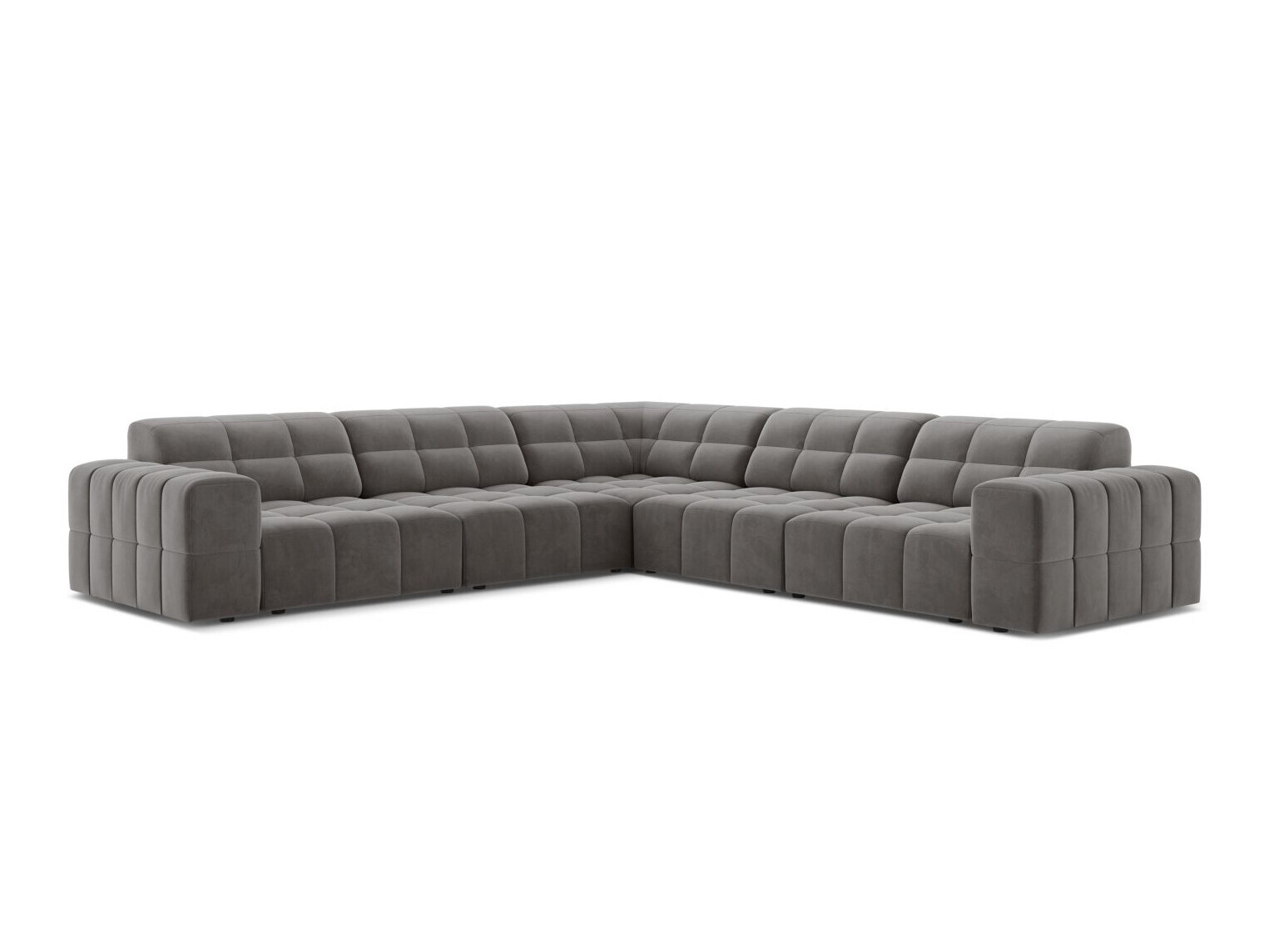 Modularna kutna garnitura Somelo 104 (Bluvel 13)