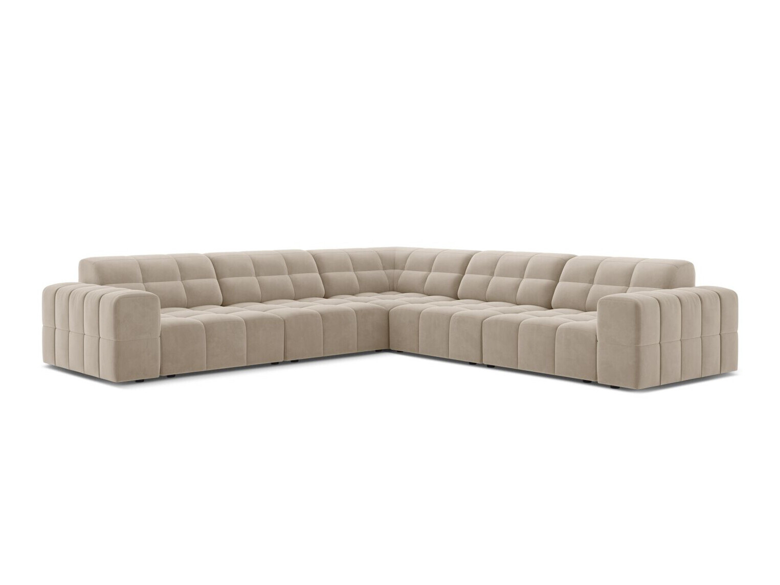 Modularna kutna garnitura Somelo 104 (Bluvel 30)