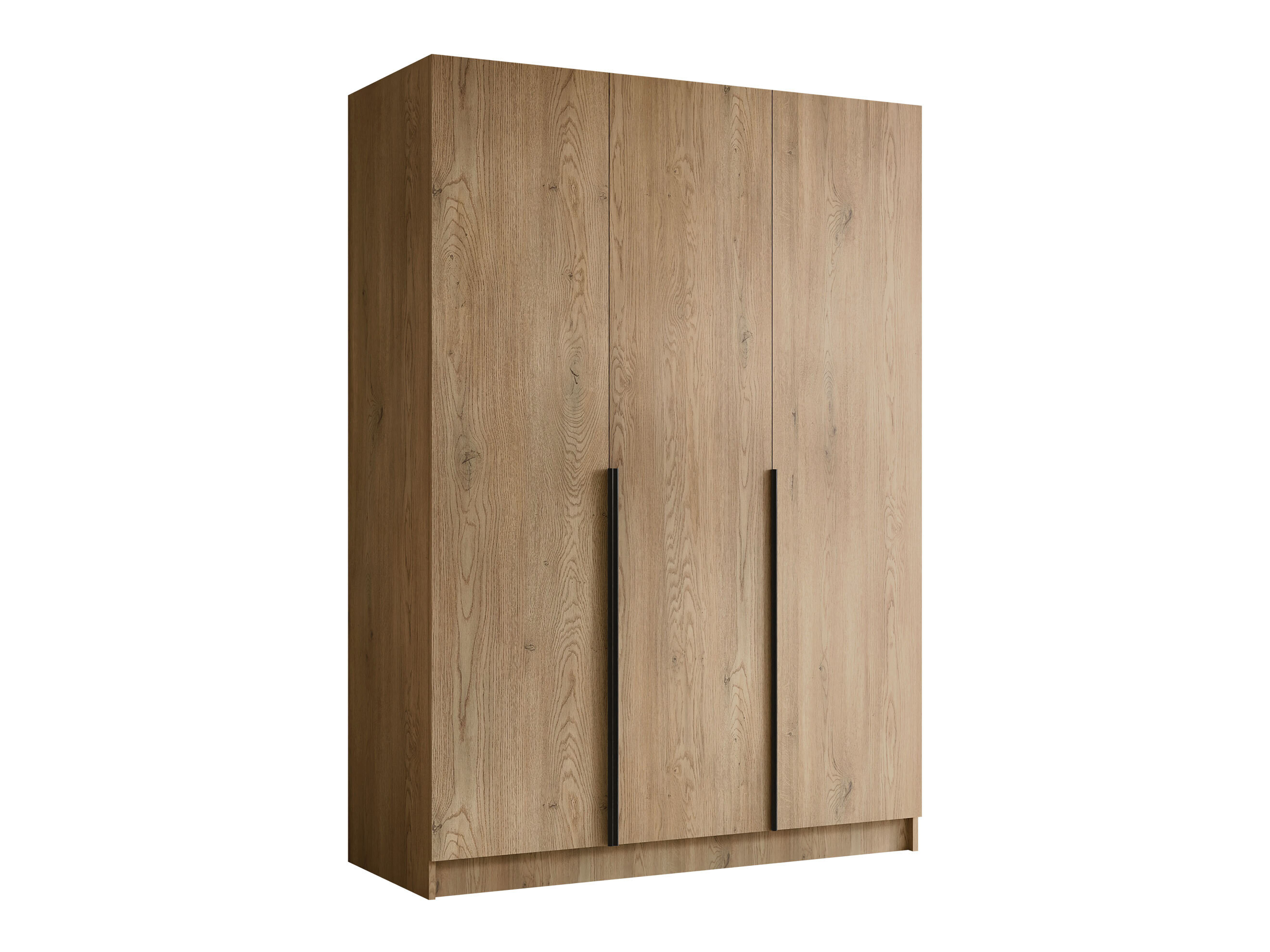 Ormar Closico Decoron I (Svijetlo drvo + Crna)