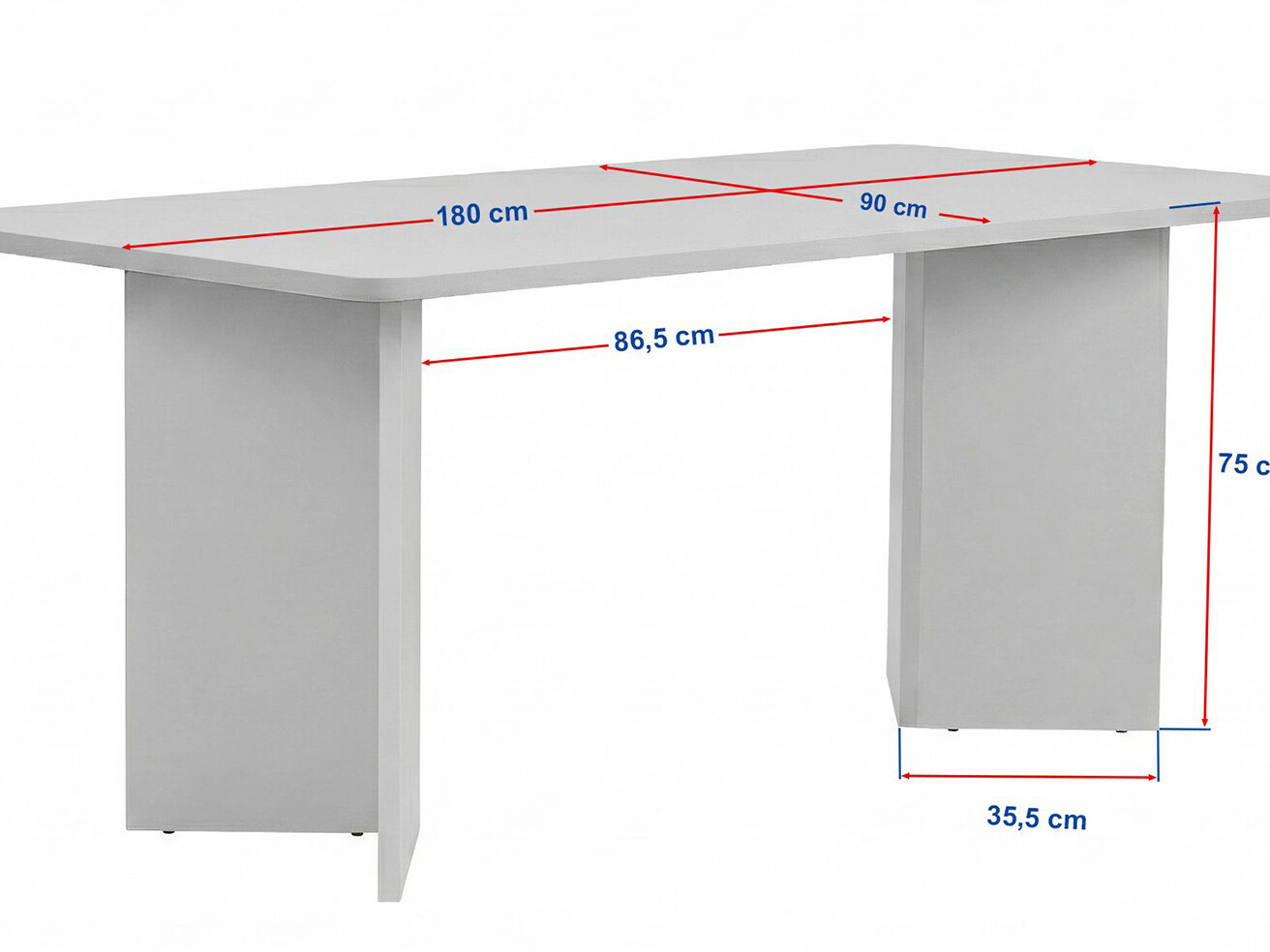 Stol Novato 150 (Svijetla Travertine)