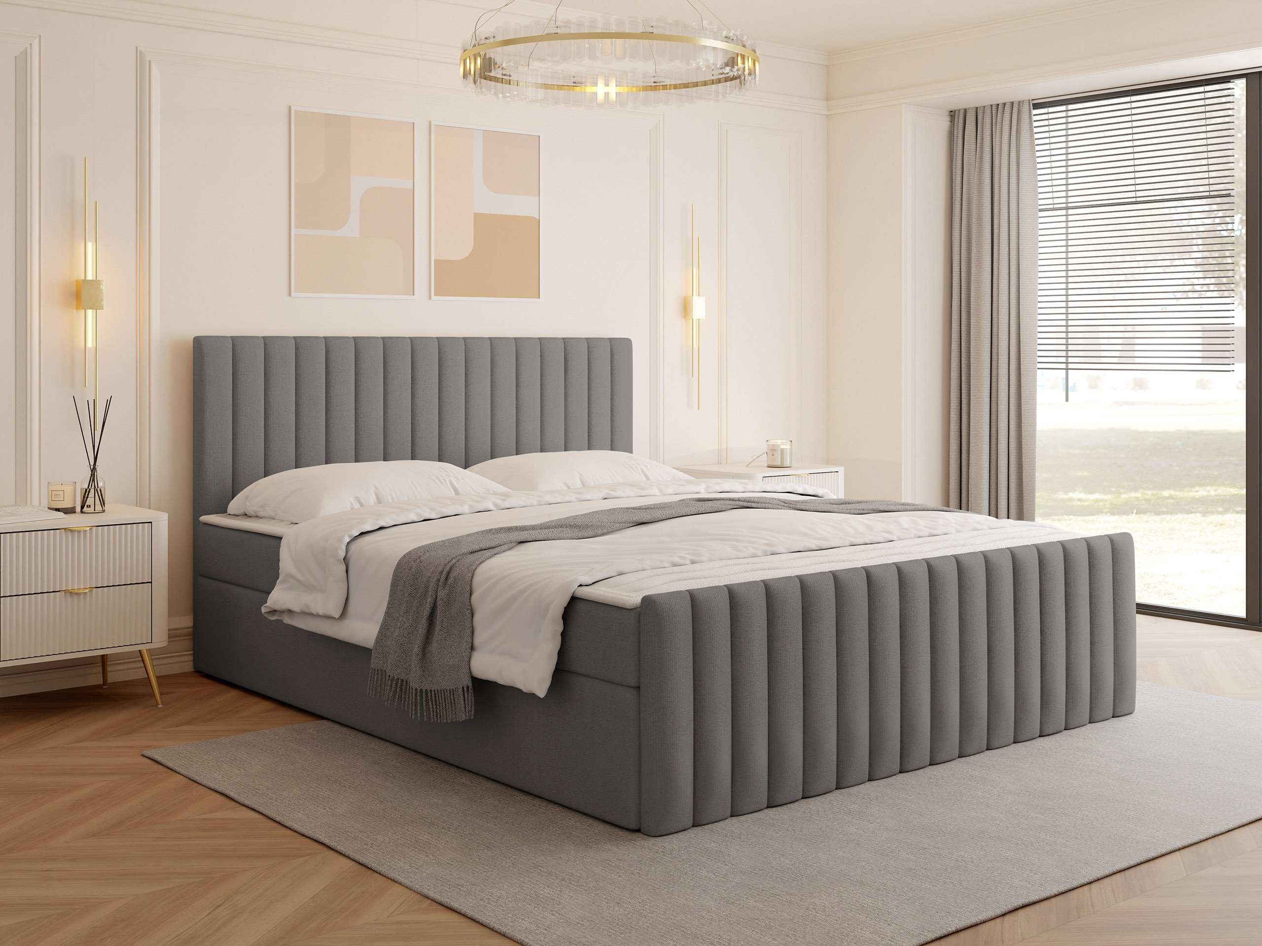 Boxspring krevet SC10559 s oštećenim pakiranjem