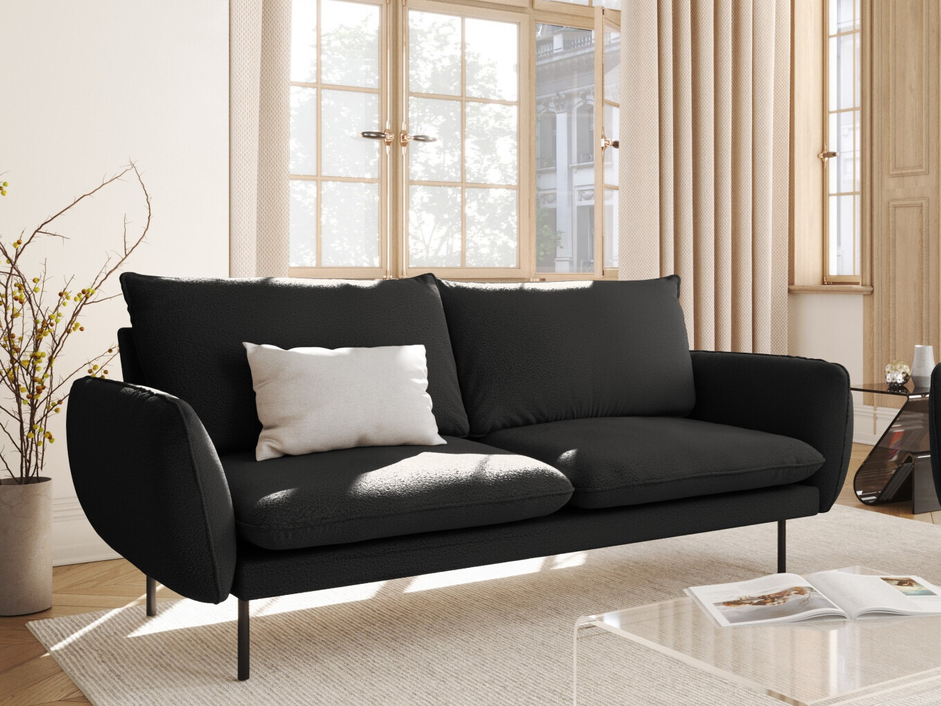 Kauč Ferlevi 109 (Ascot Black)