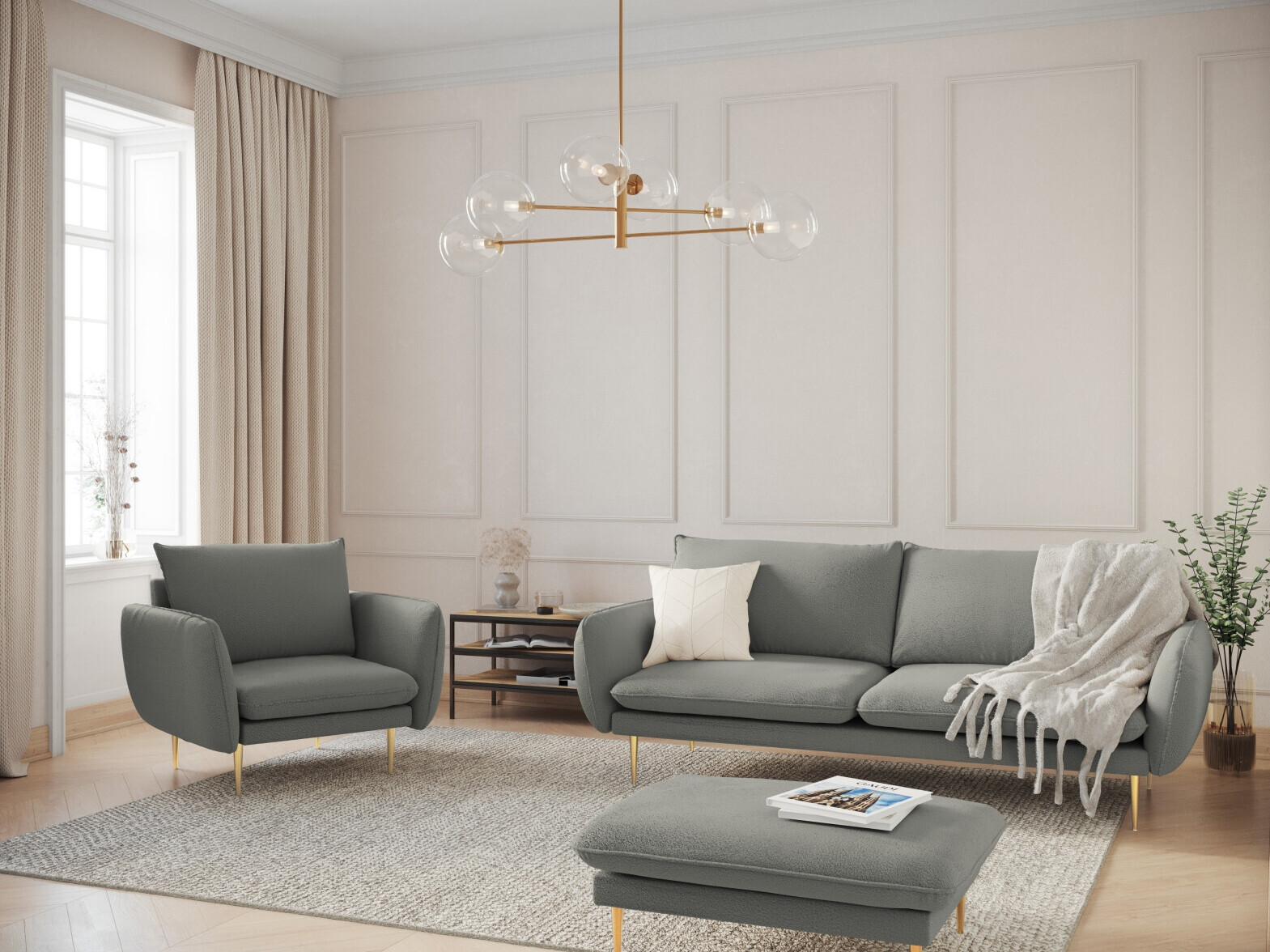 Kauč Ferlevi 109 (Ascot Taupe)