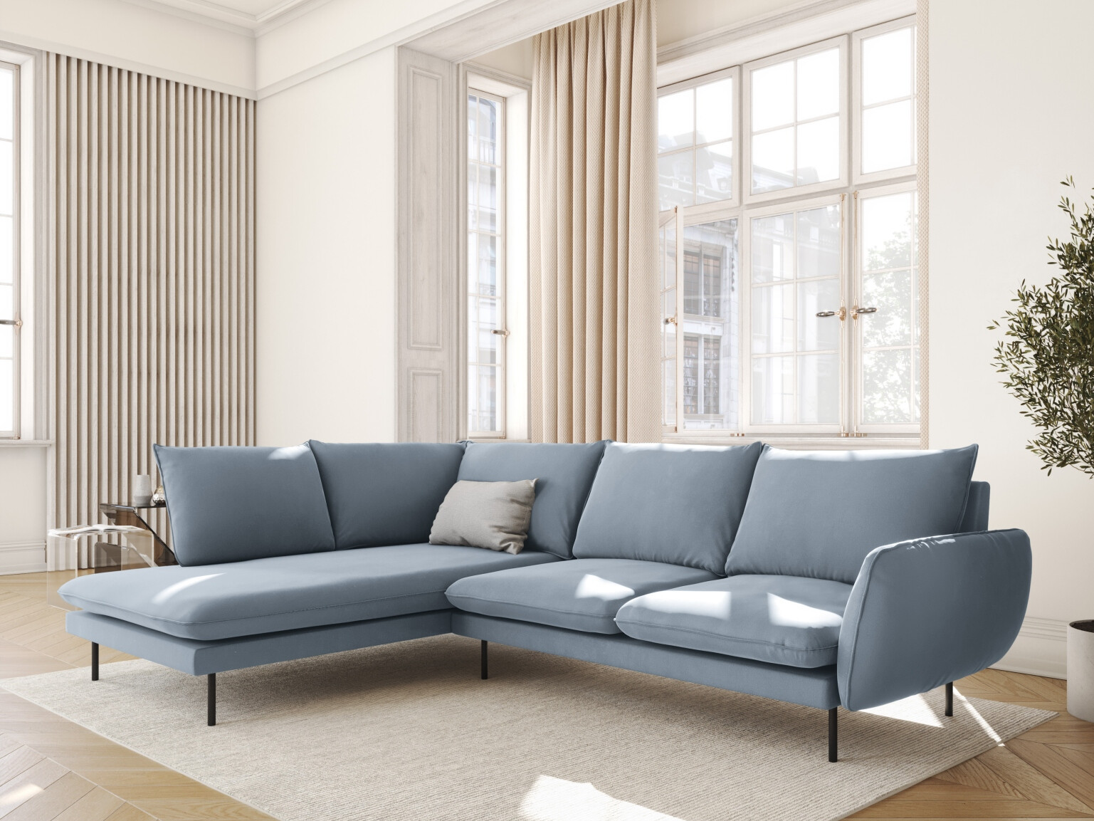 Kutna garnitura Ferlevi 112 (Bluvel 06)