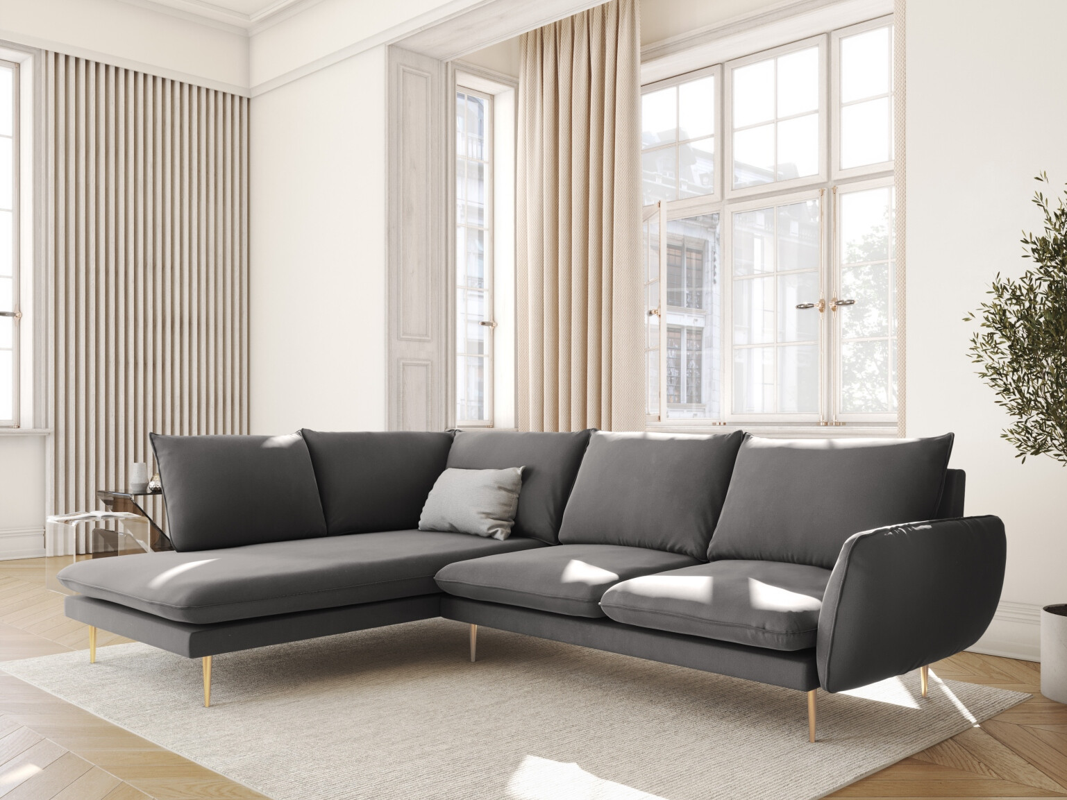 Kutna garnitura Ferlevi 112 (Bluvel 13)