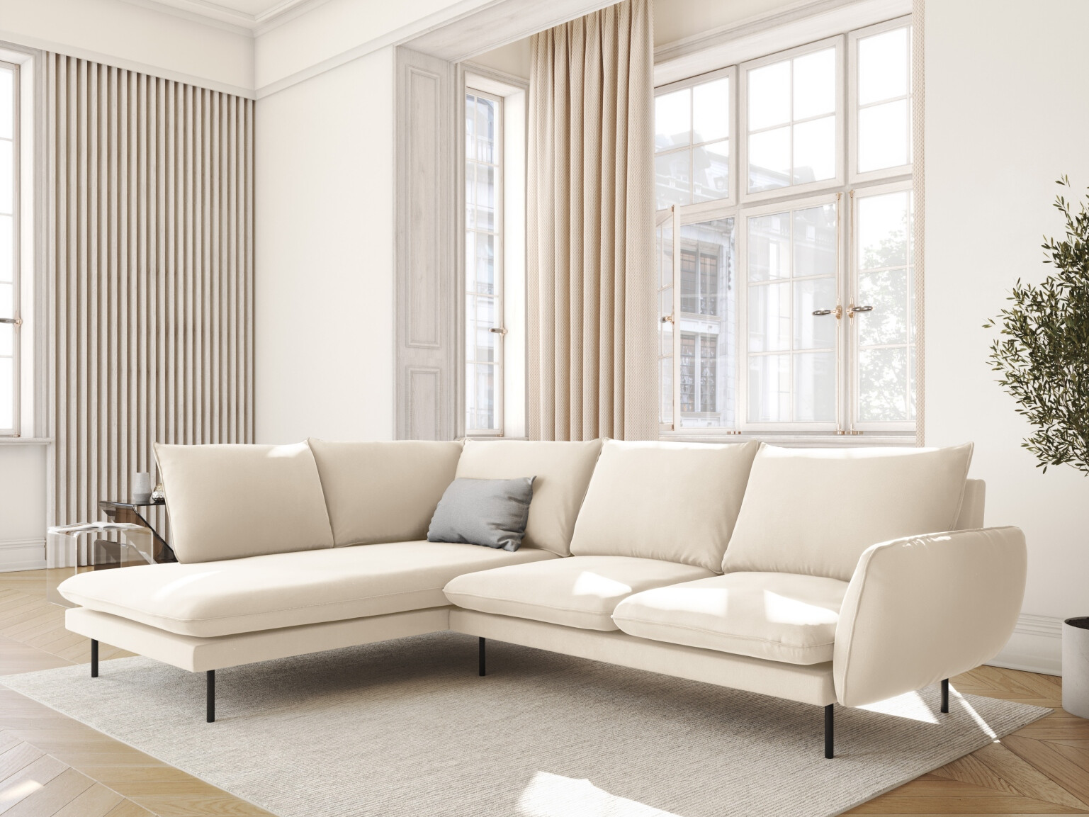 Kutna garnitura Ferlevi 112 (Bluvel 22)