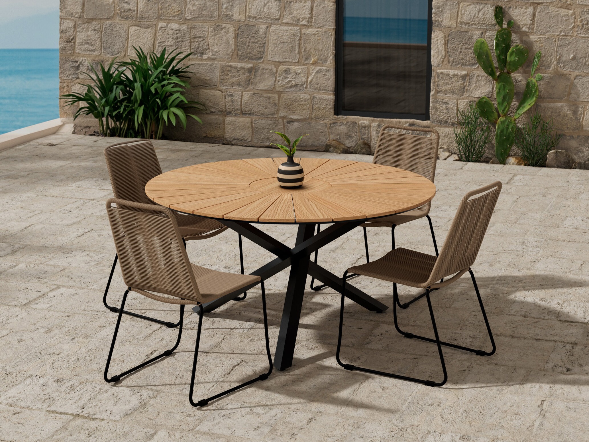 Set stola i stolica Dallas 5313