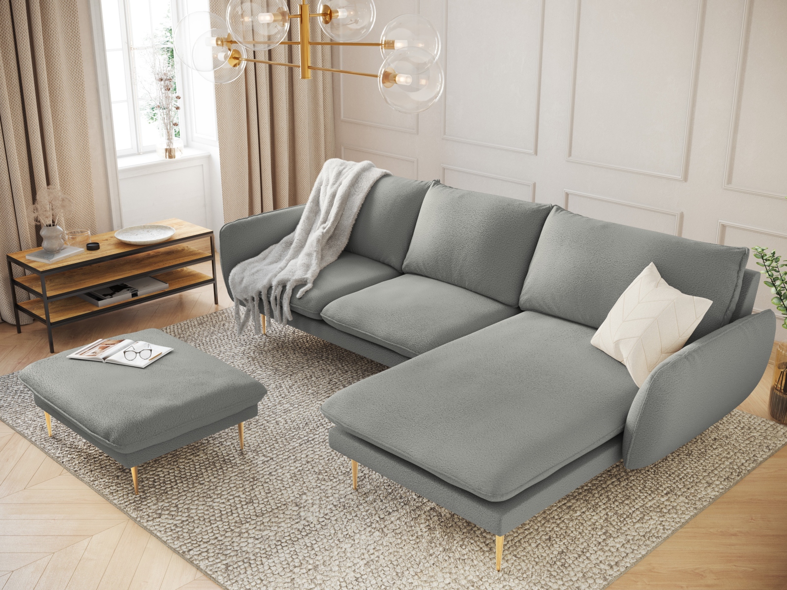 Kutna garnitura Ferlevi 113 (Ascot Taupe)