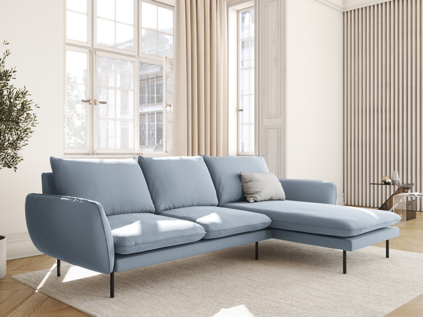 Kutna garnitura Ferlevi 113 (Bluvel 06)