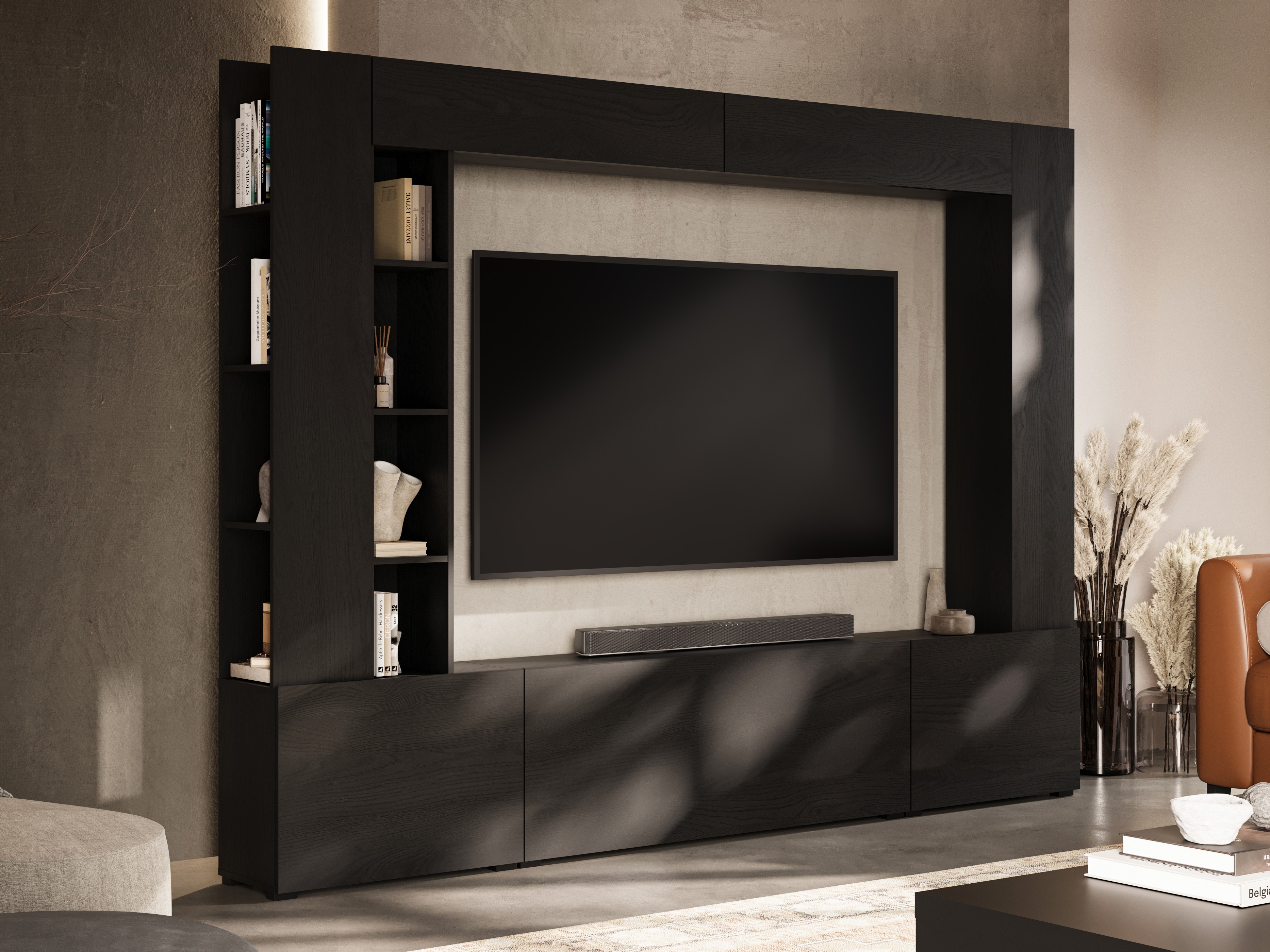 Set za dnevni boravak Austin 392 (Crna)