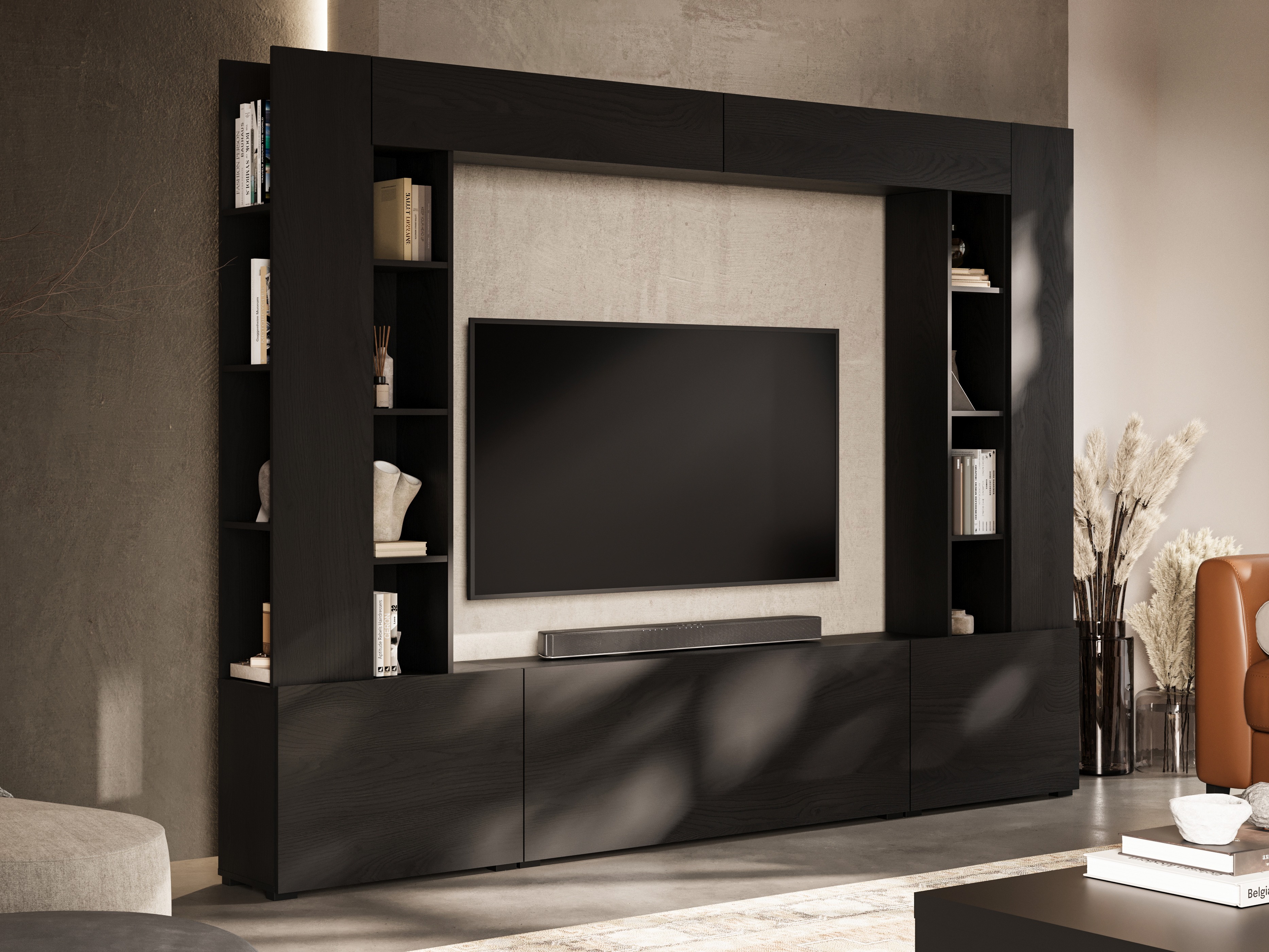 Set za dnevni boravak Austin 392 (Crna)
