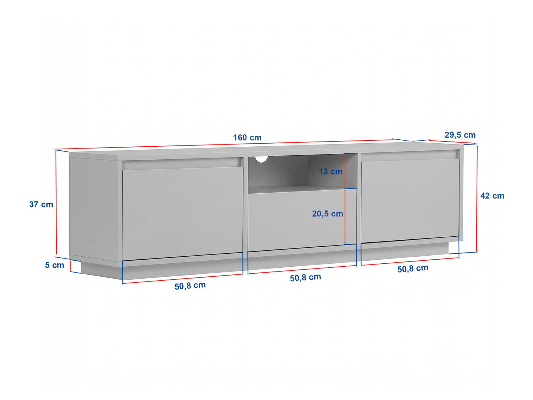 TV stol Novato 167 (Hrast)