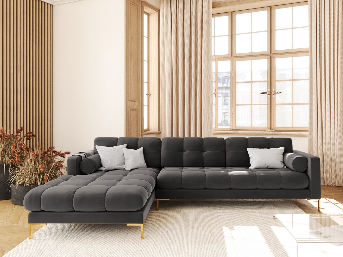 Kutna garnitura Calelbe 115 (Bluvel 18)