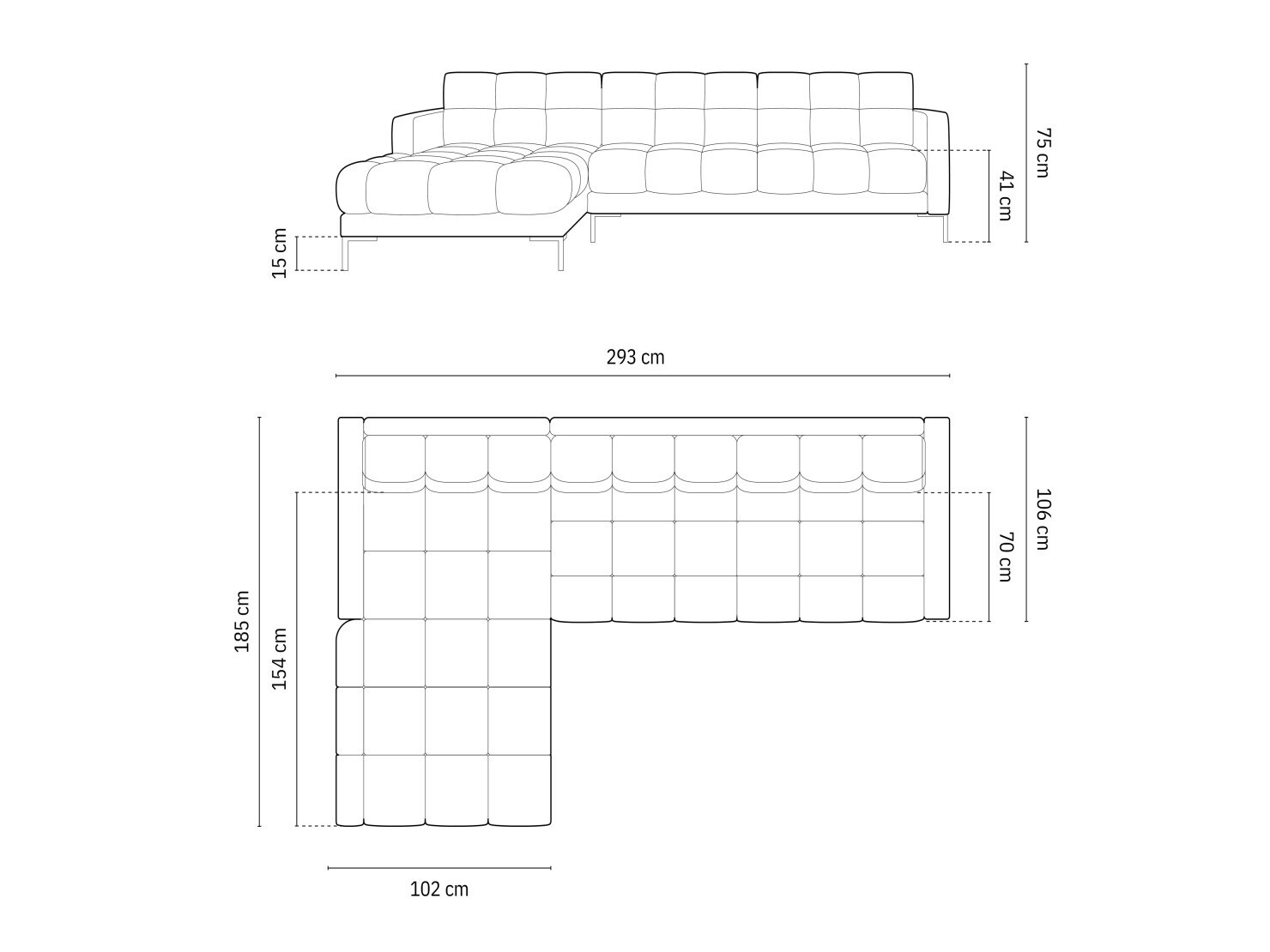 Kutna garnitura Calelbe 115 (Neve 77)