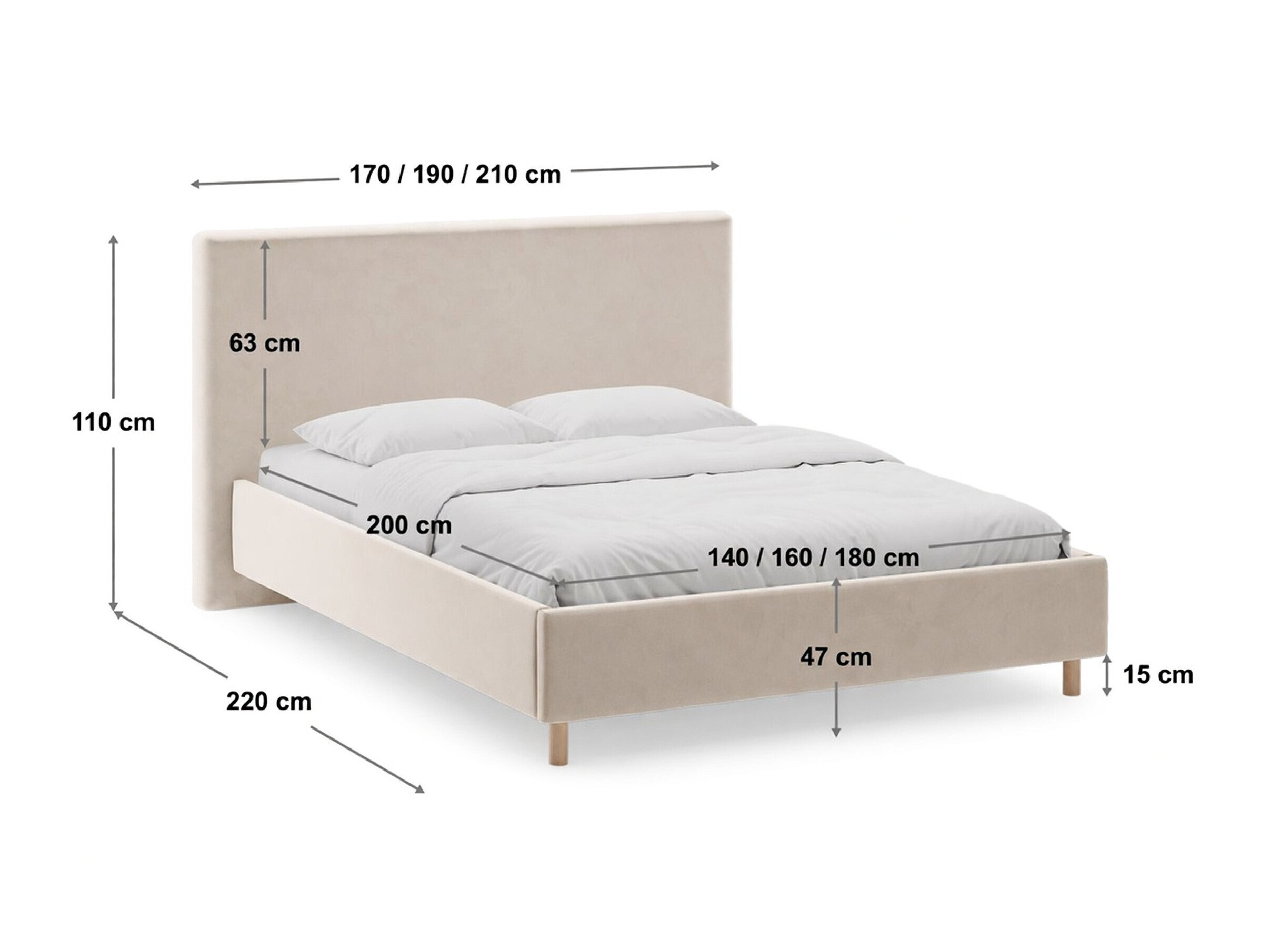 Krevet Beckley 346 (Magic Velvet 2256)