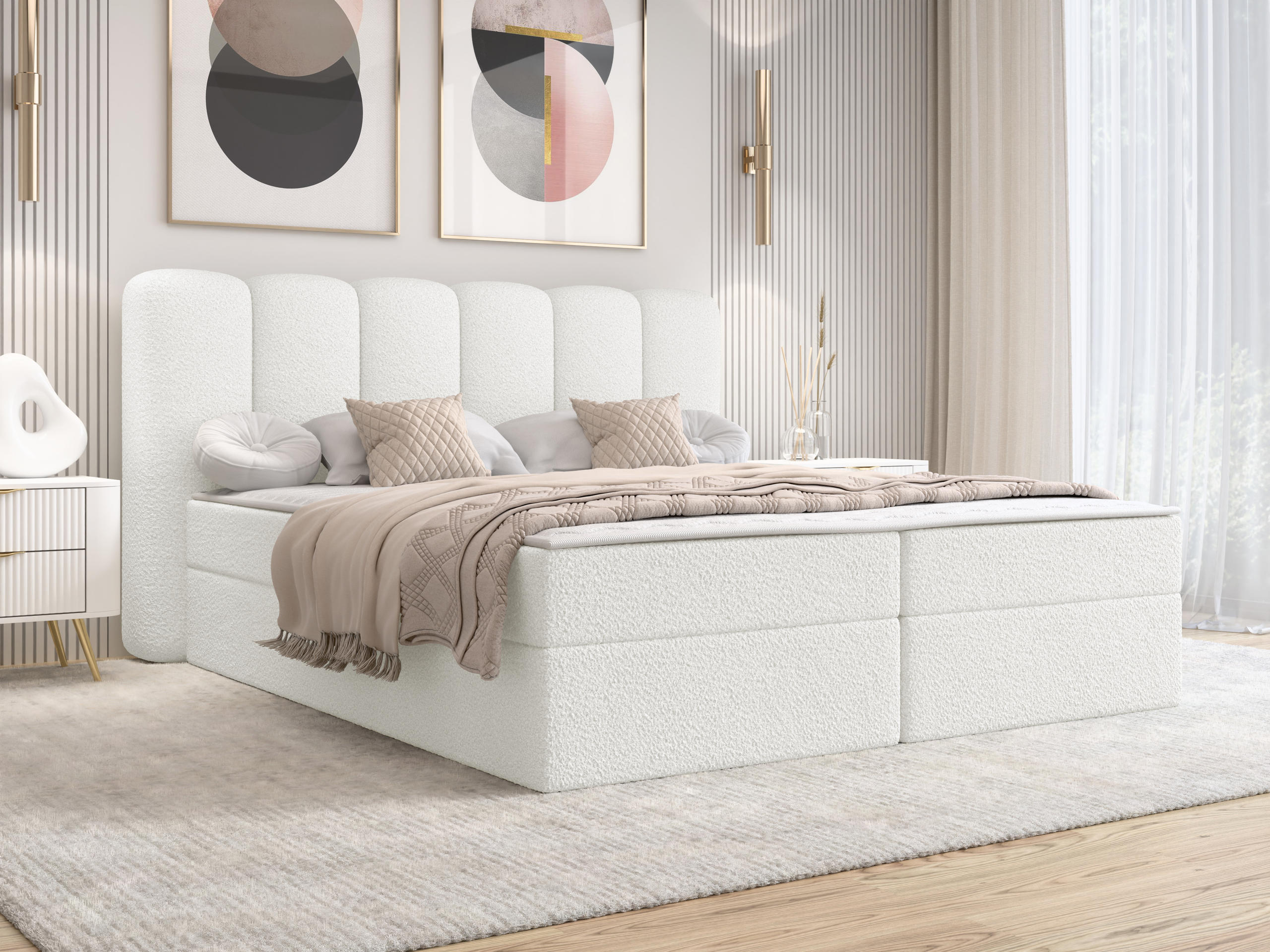 Boxspring krevet Stonecrest 112 (Lambi 07)