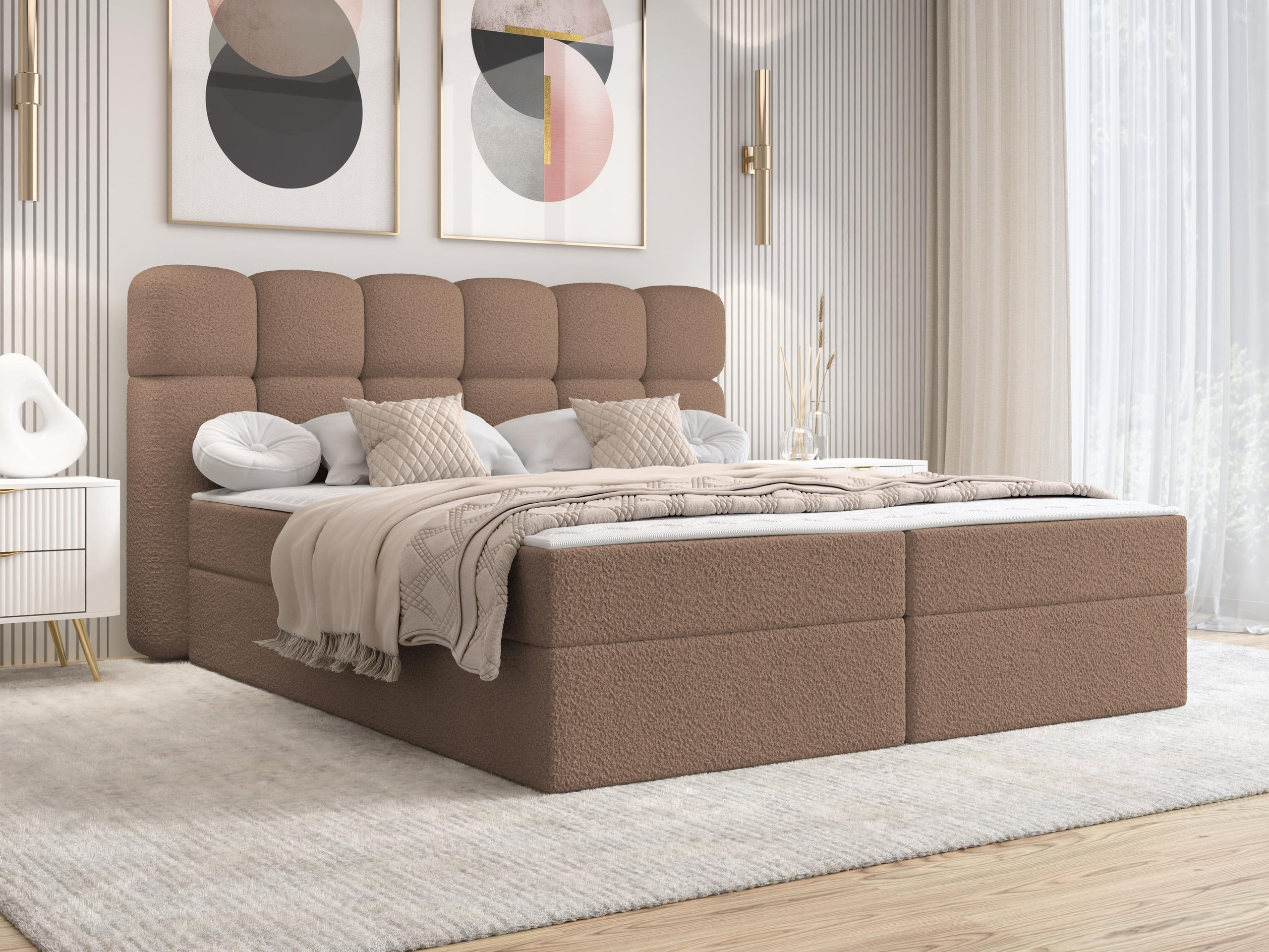 Boxspring krevet Stonecrest 113 (Lambi 04)