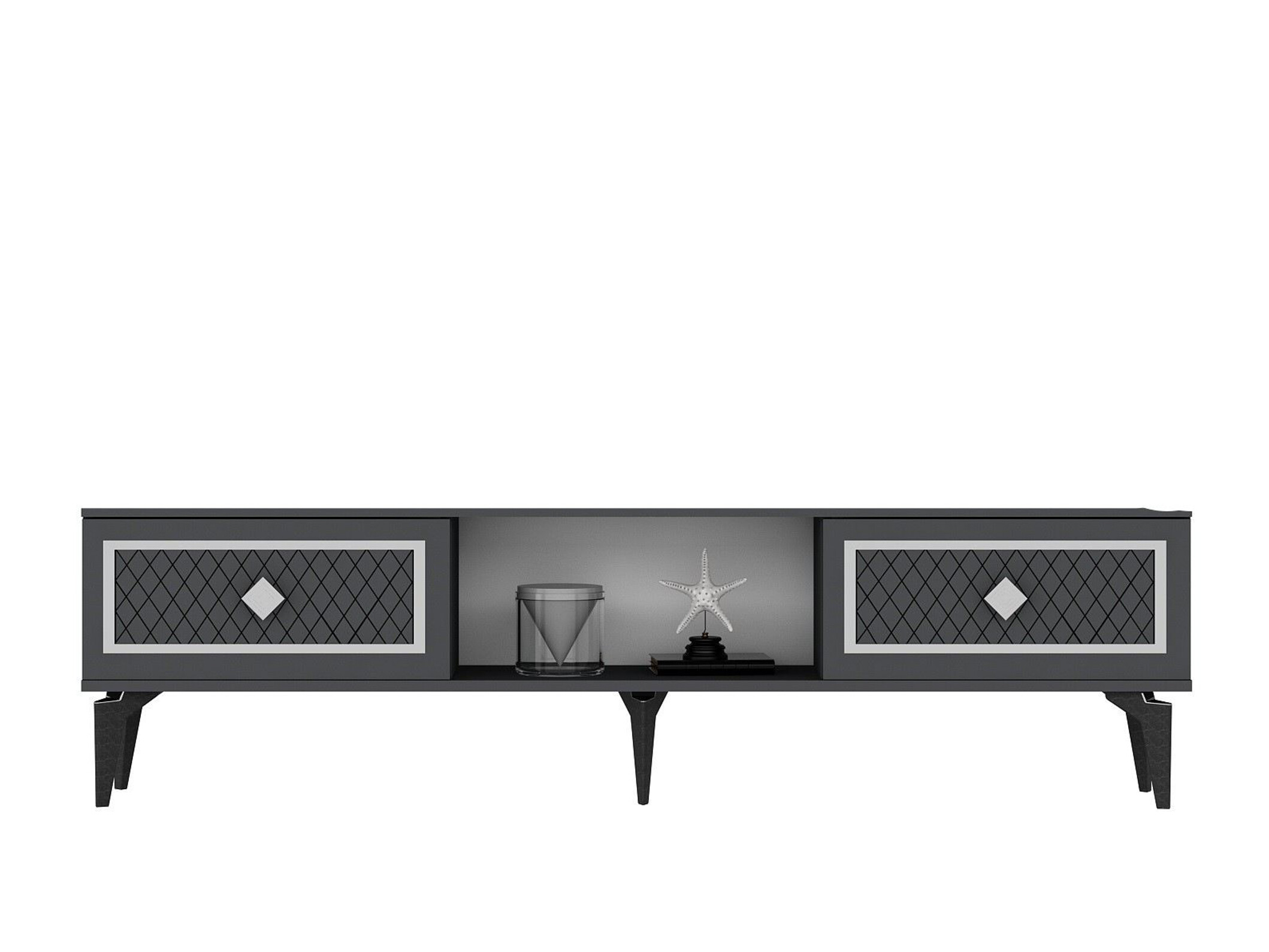 TV stol Asheboro 204 (Antracit)