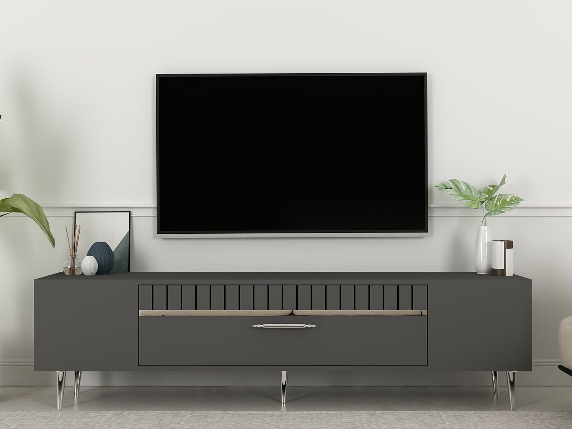 TV stol Asheboro 206 (Antracit)