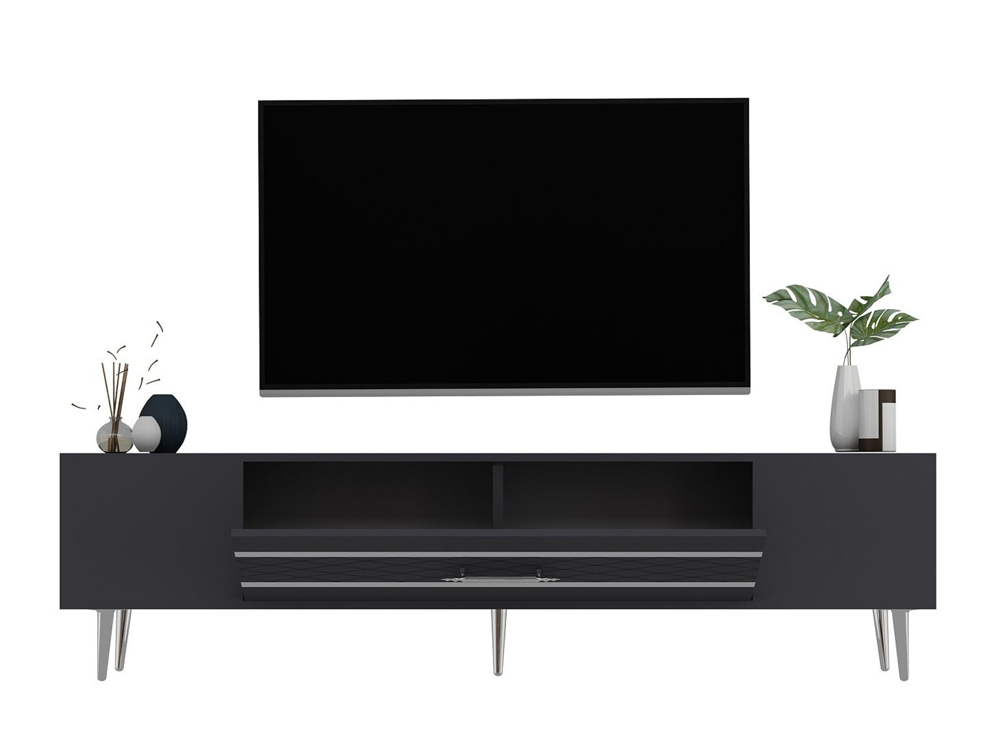 TV stol Asheboro 207 (Antracit)