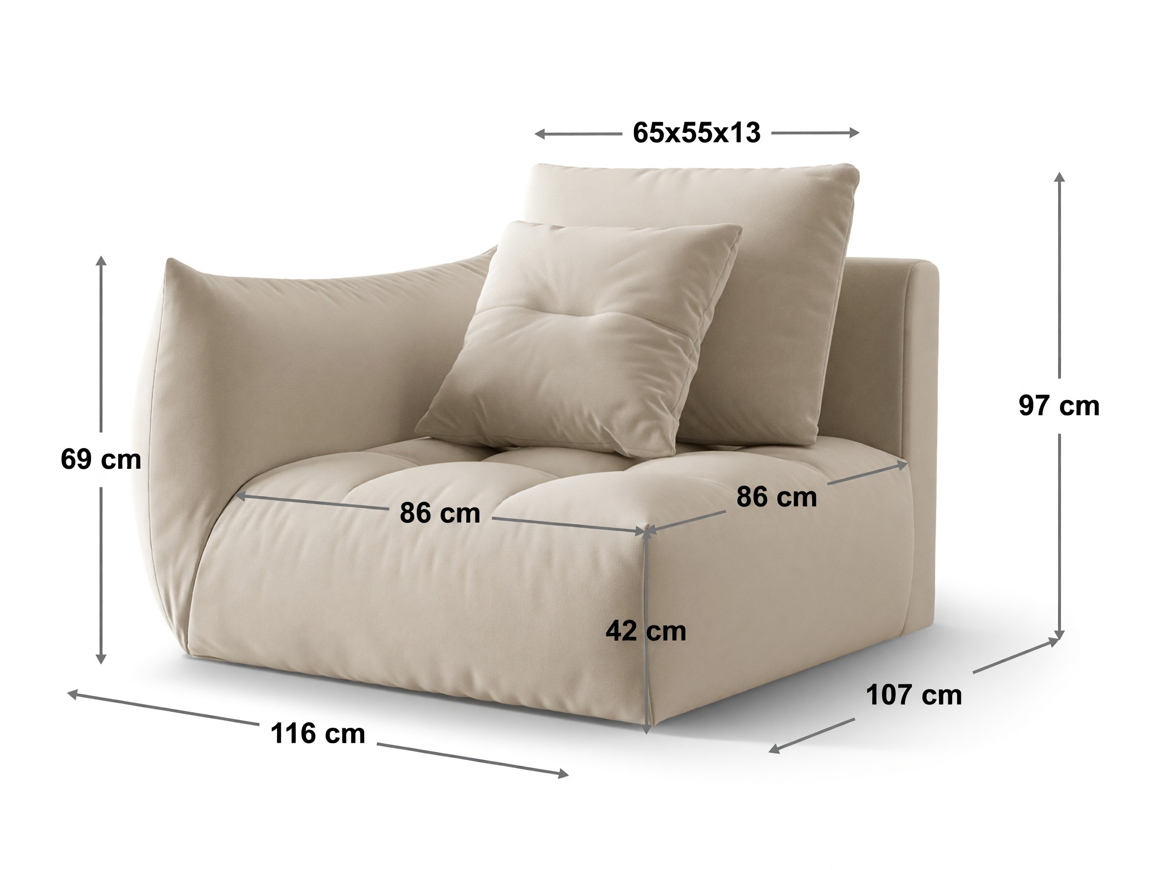 Modularne sjedeće garniture Benorli 108 (Wind 77)