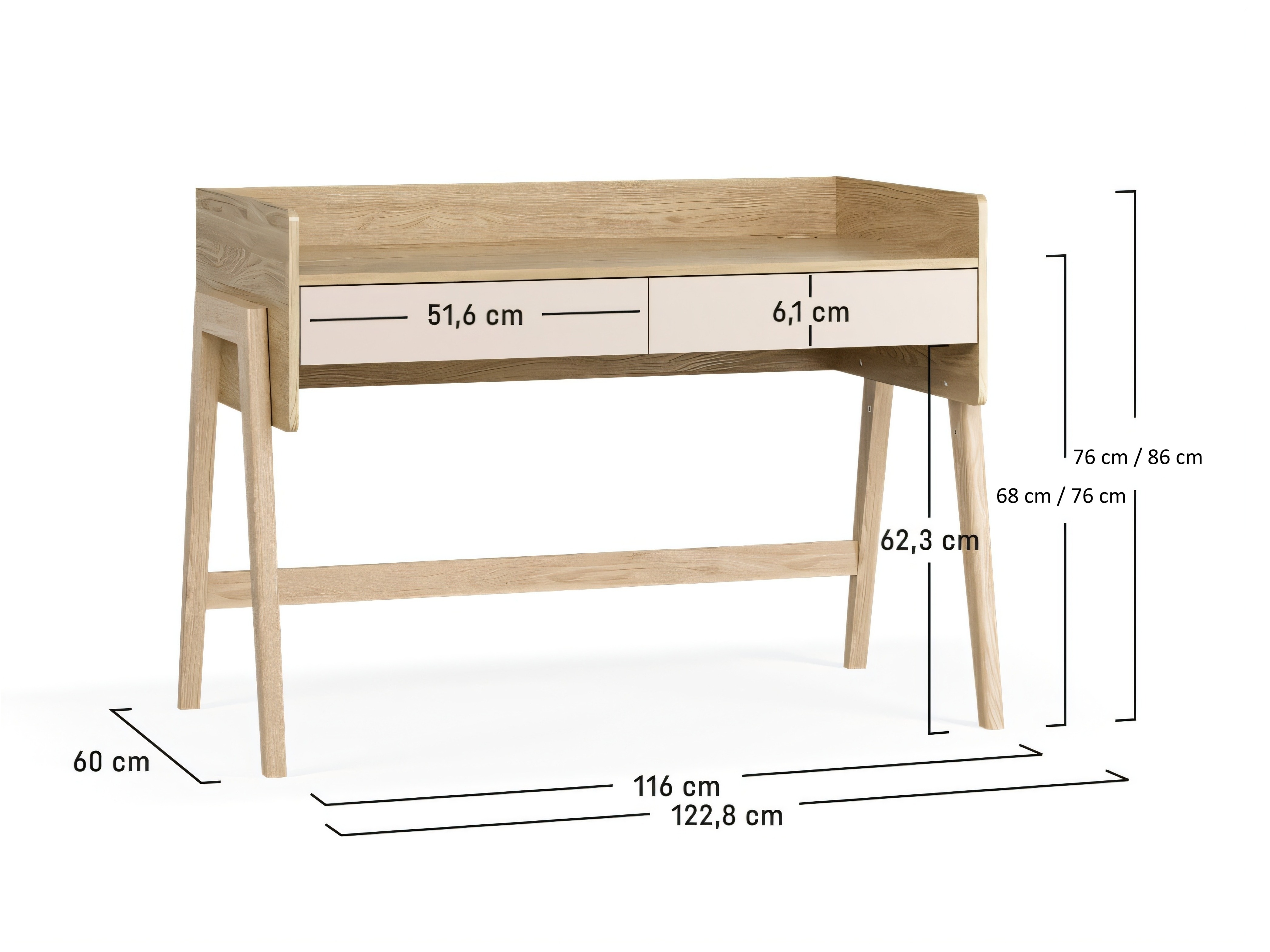 Uredski stol Velrome 111 (Hrast)