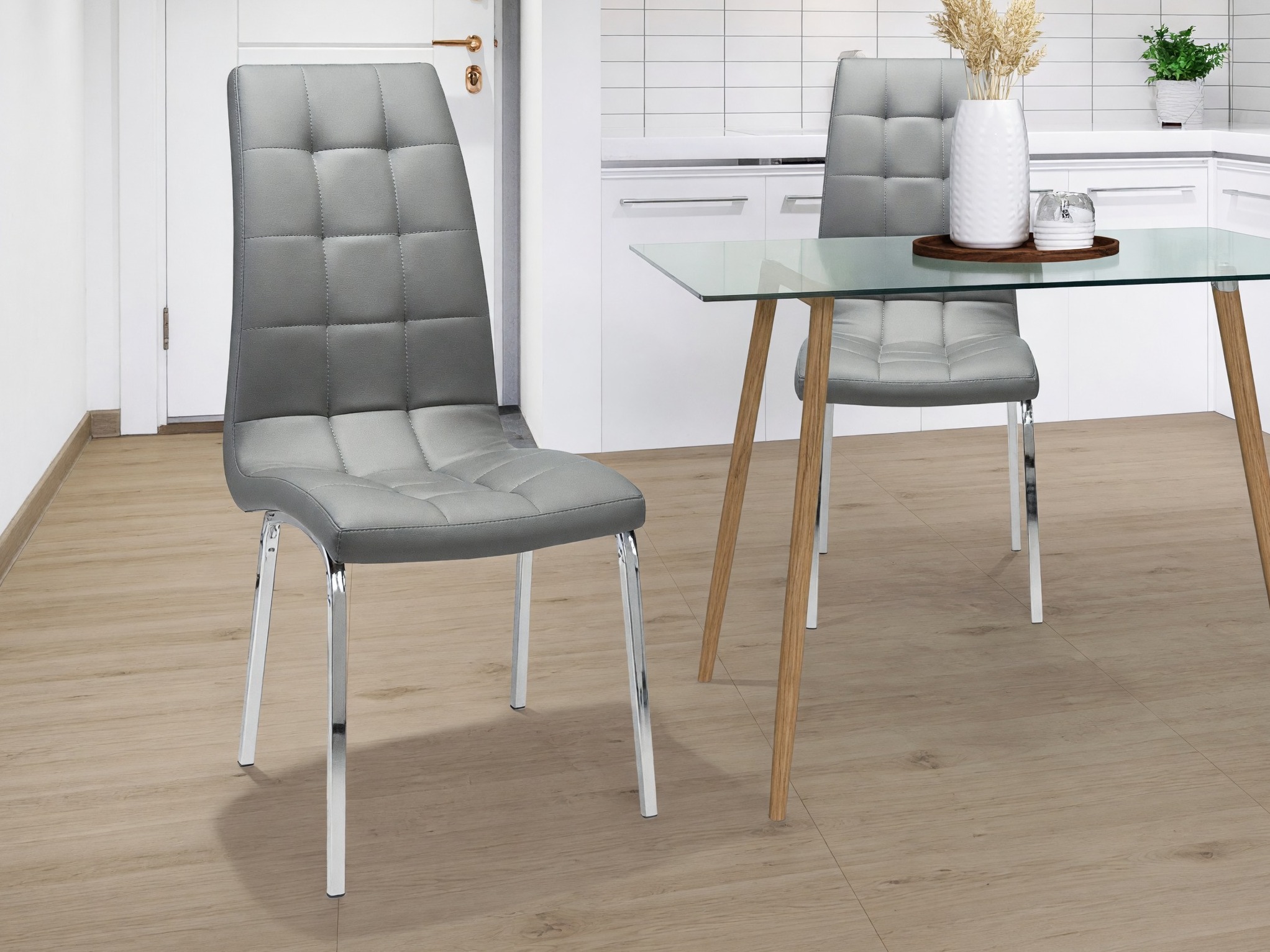 Stolica Denton 1563 (Siva)