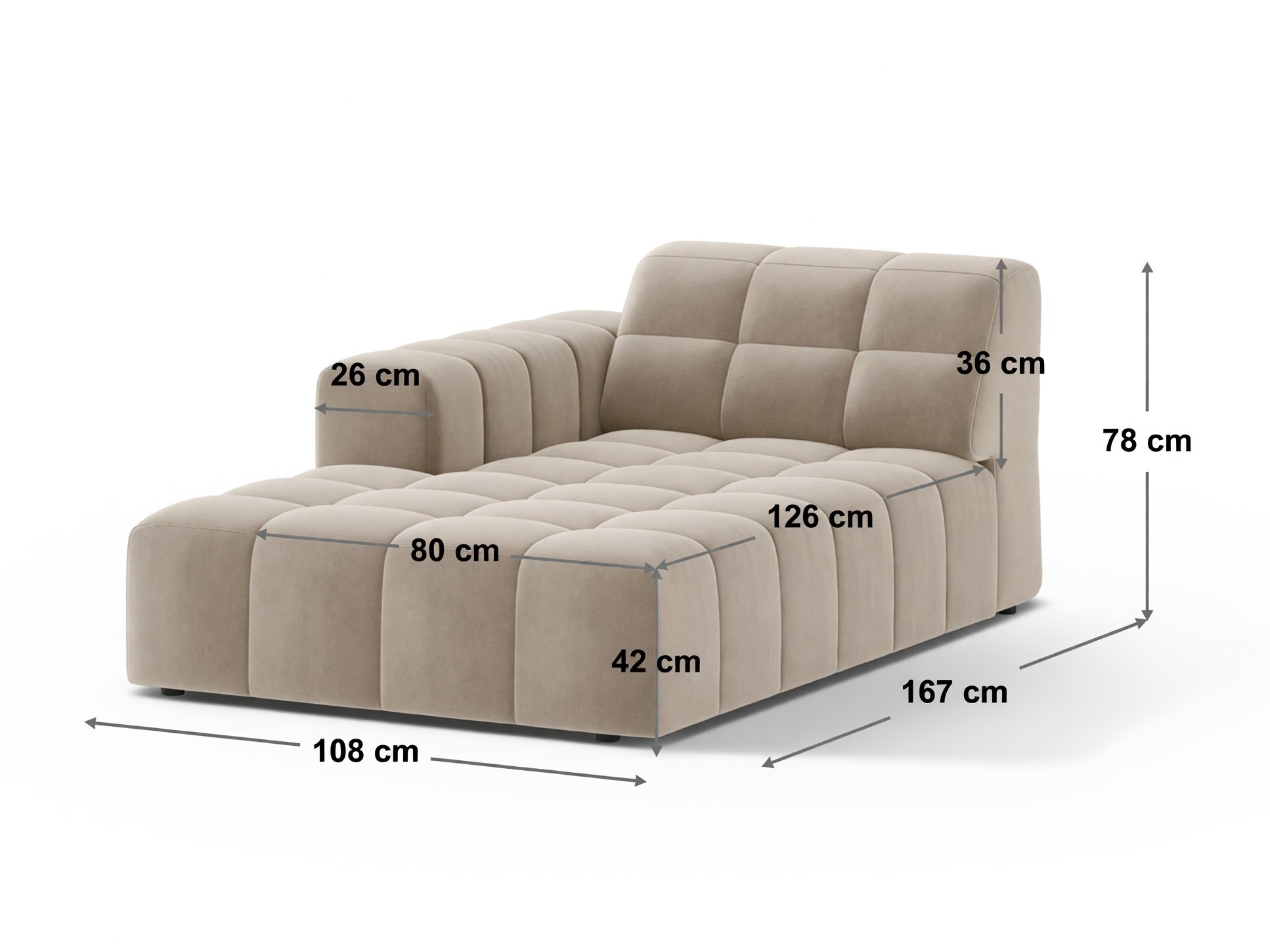 Modularne sjedeće garniture Somelo 114 (Bluvel 14)