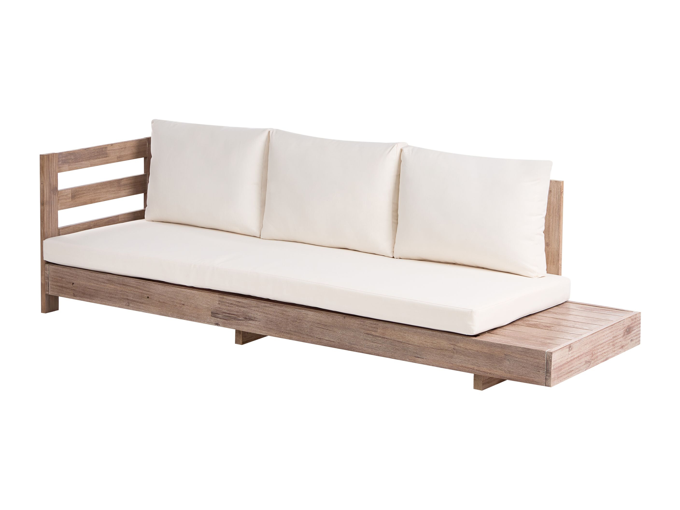 Vrtna sofa Berwyn 2548 (Bijela + Bagrem)