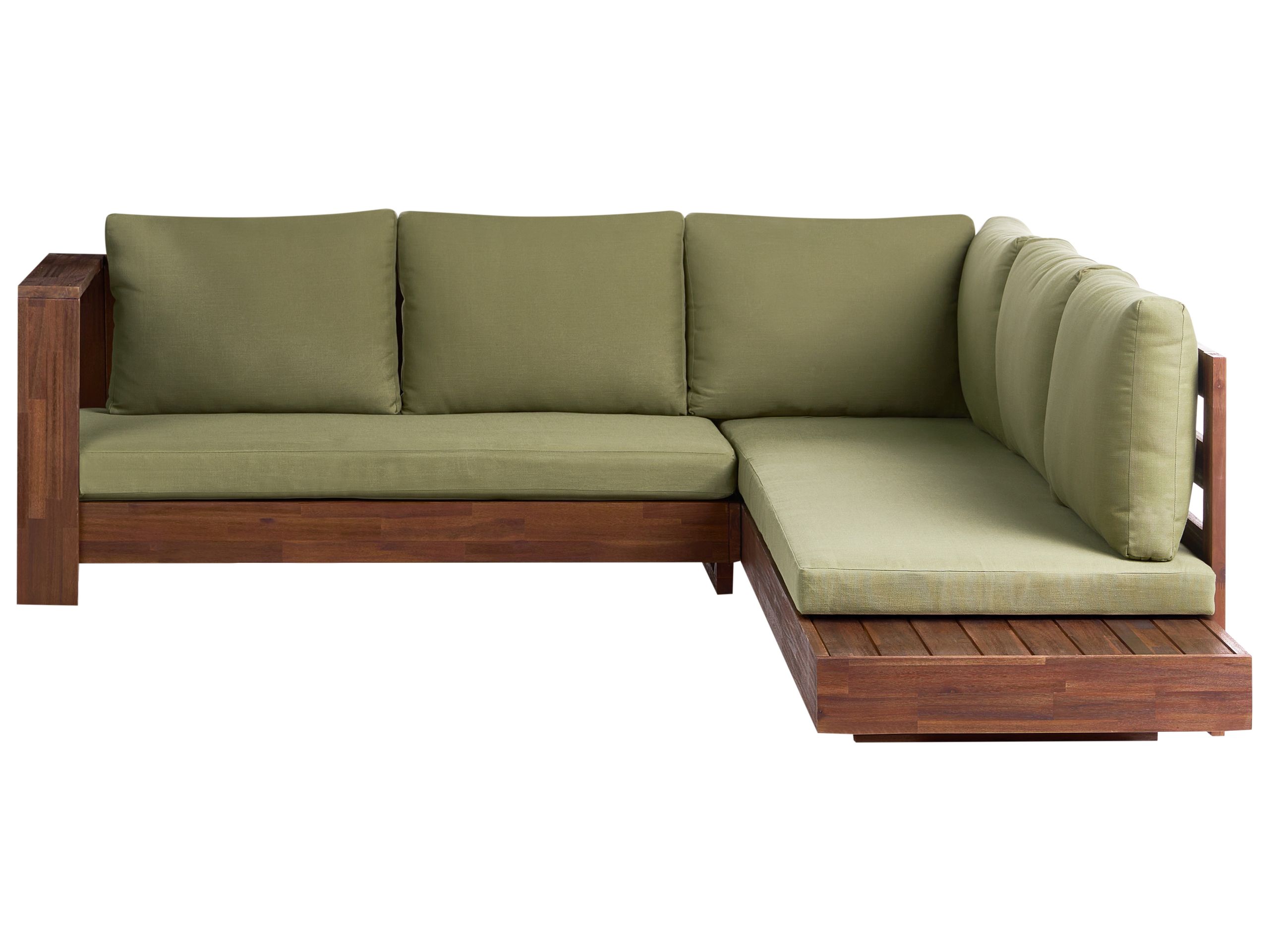 Vrtna sofa Berwyn 2548 (Zelena + Bagrem)